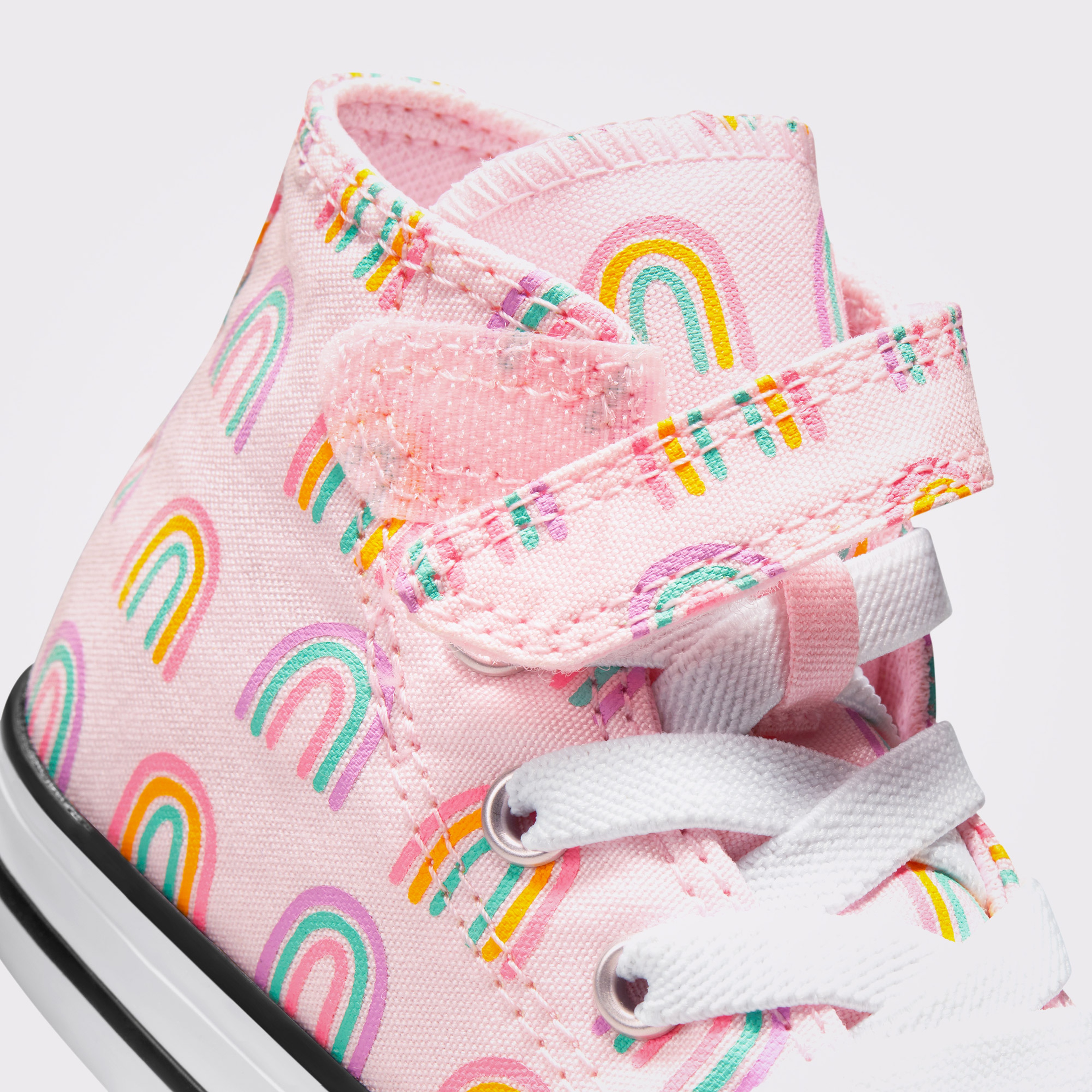 Converse Chuck Taylor All Star Easy-On Rainbows Bebek Pembe Sneaker