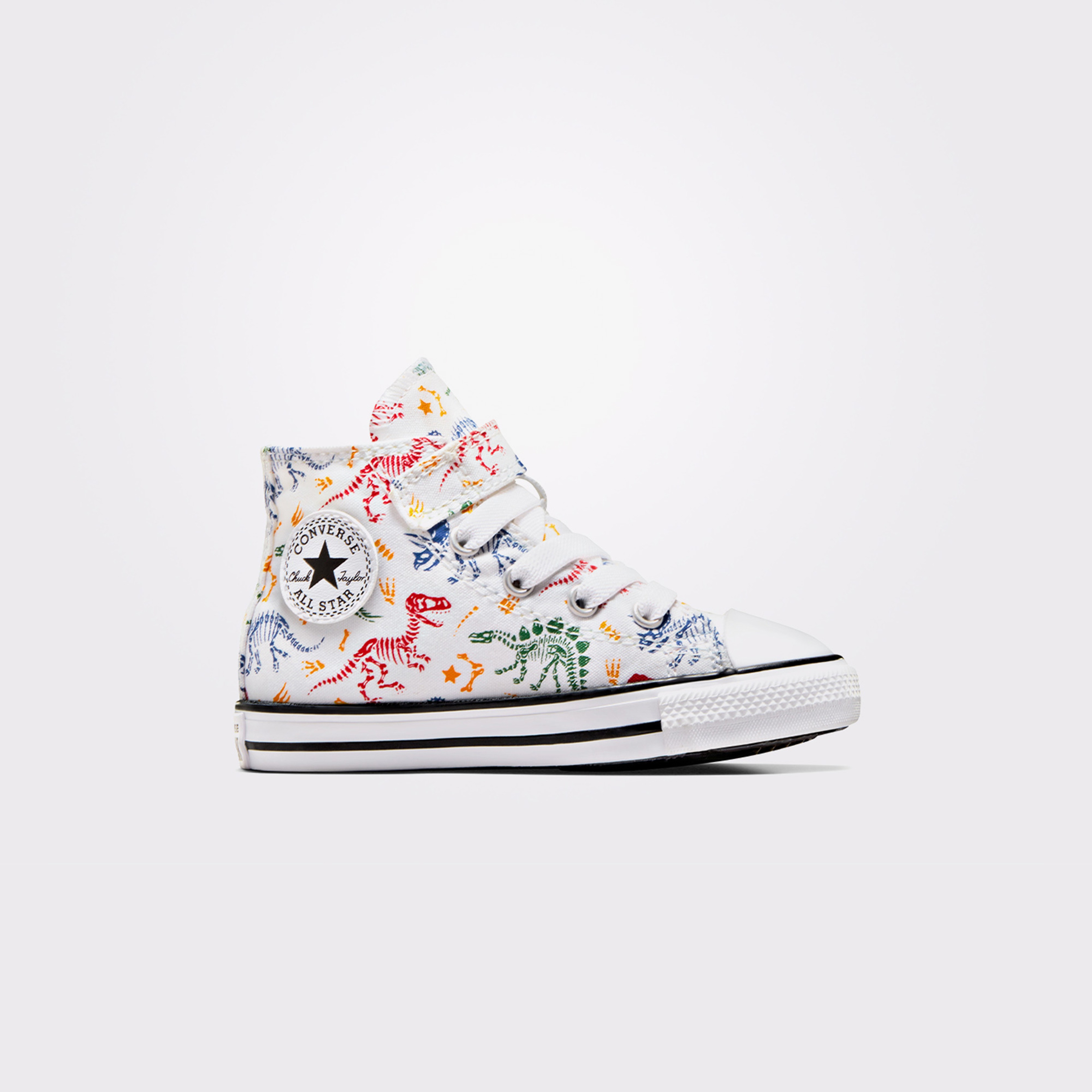 Converse Chuck Taylor All Star Easy-On Dinos Bebek Beyaz Sneaker