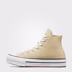 Converse Chuck Taylor All Star Lift Platform Çocuk Bej Sneaker