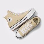 Converse Chuck Taylor All Star Lift Platform Çocuk Bej Sneaker