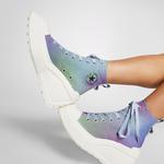 Converse Chuck 70 De Luxe Wedge Kadın Mavi Sneaker