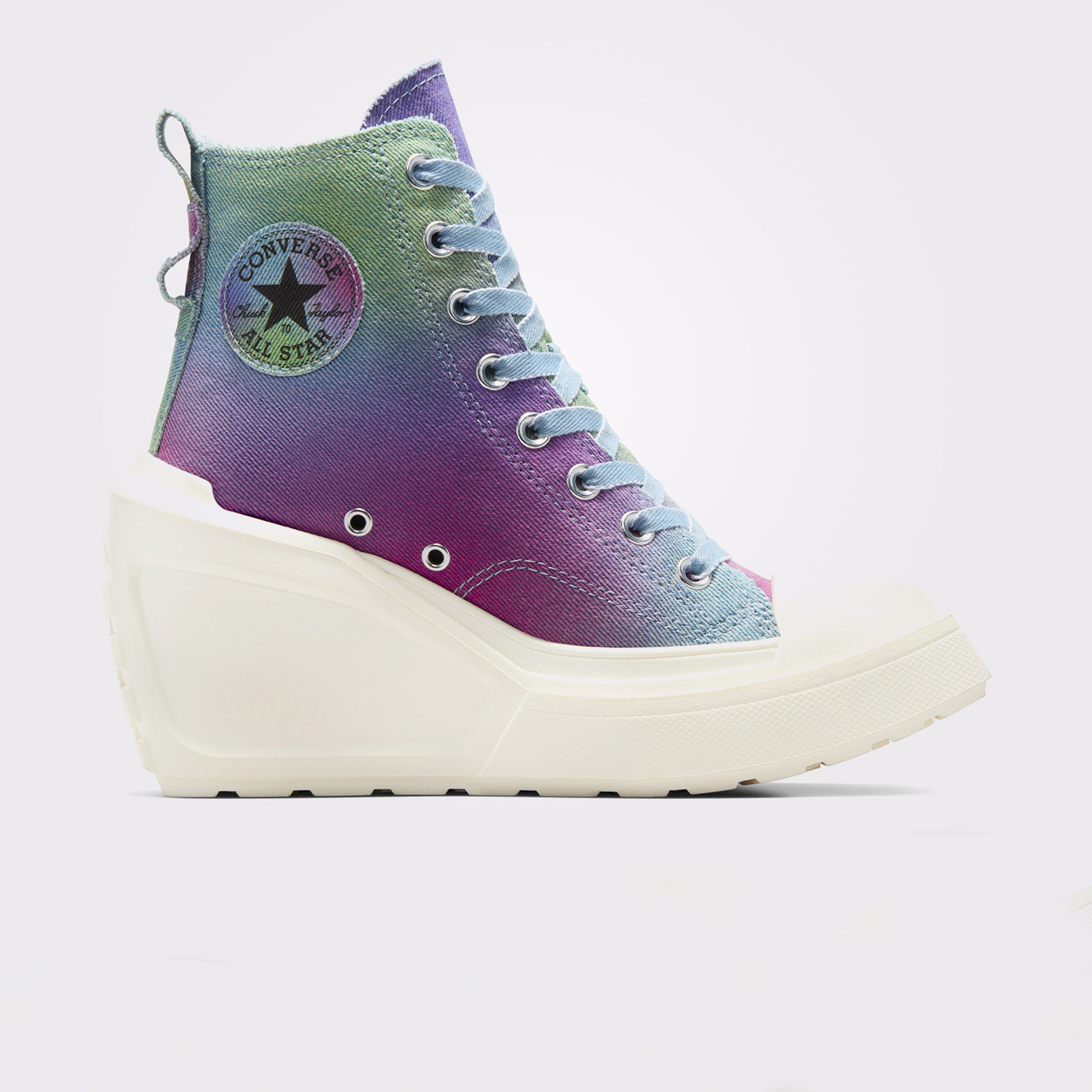 Converse Chuck 70 De Luxe Wedge Kadın Mavi Sneaker
