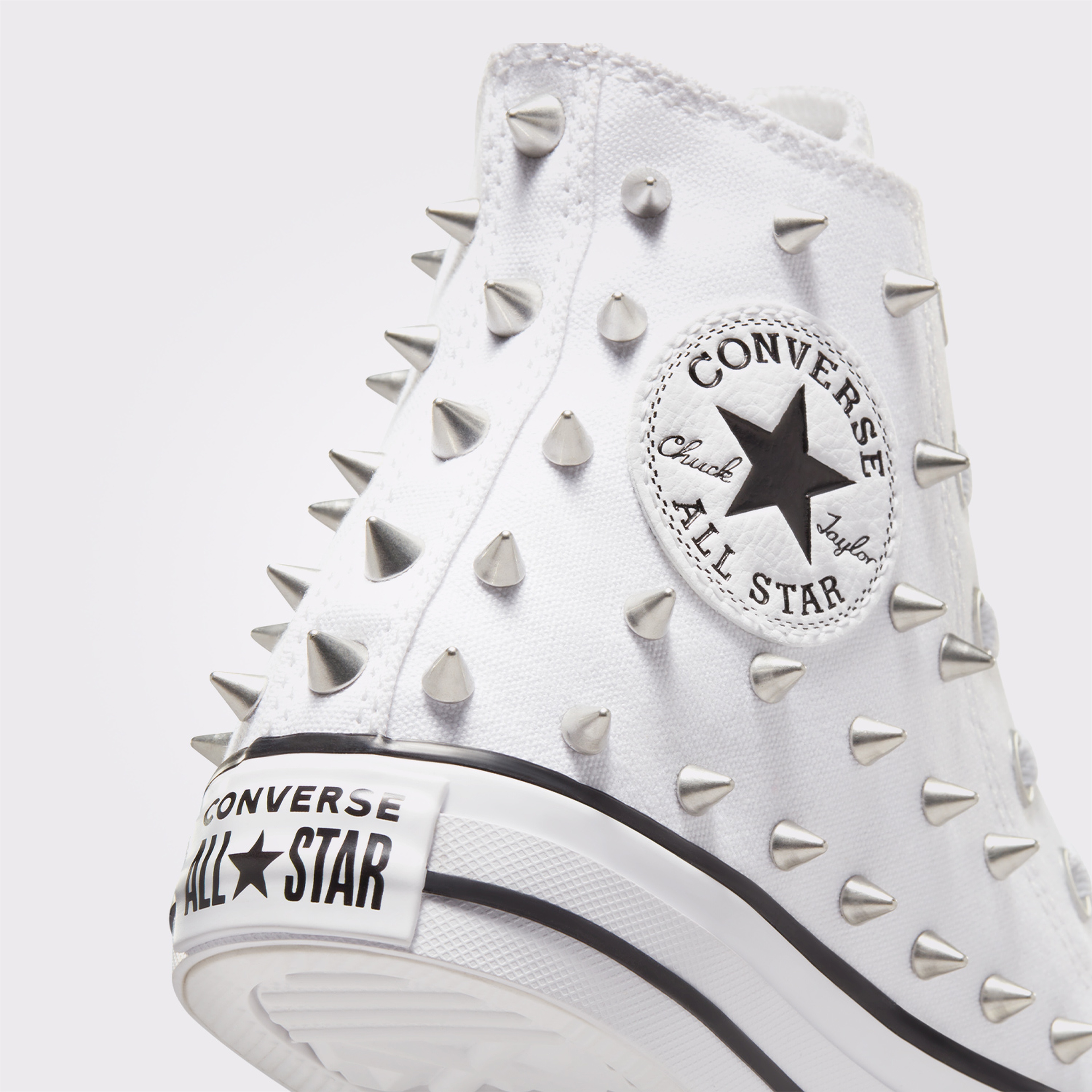 Converse Chuck Taylor All Star Studded Kadın Beyaz Sneaker