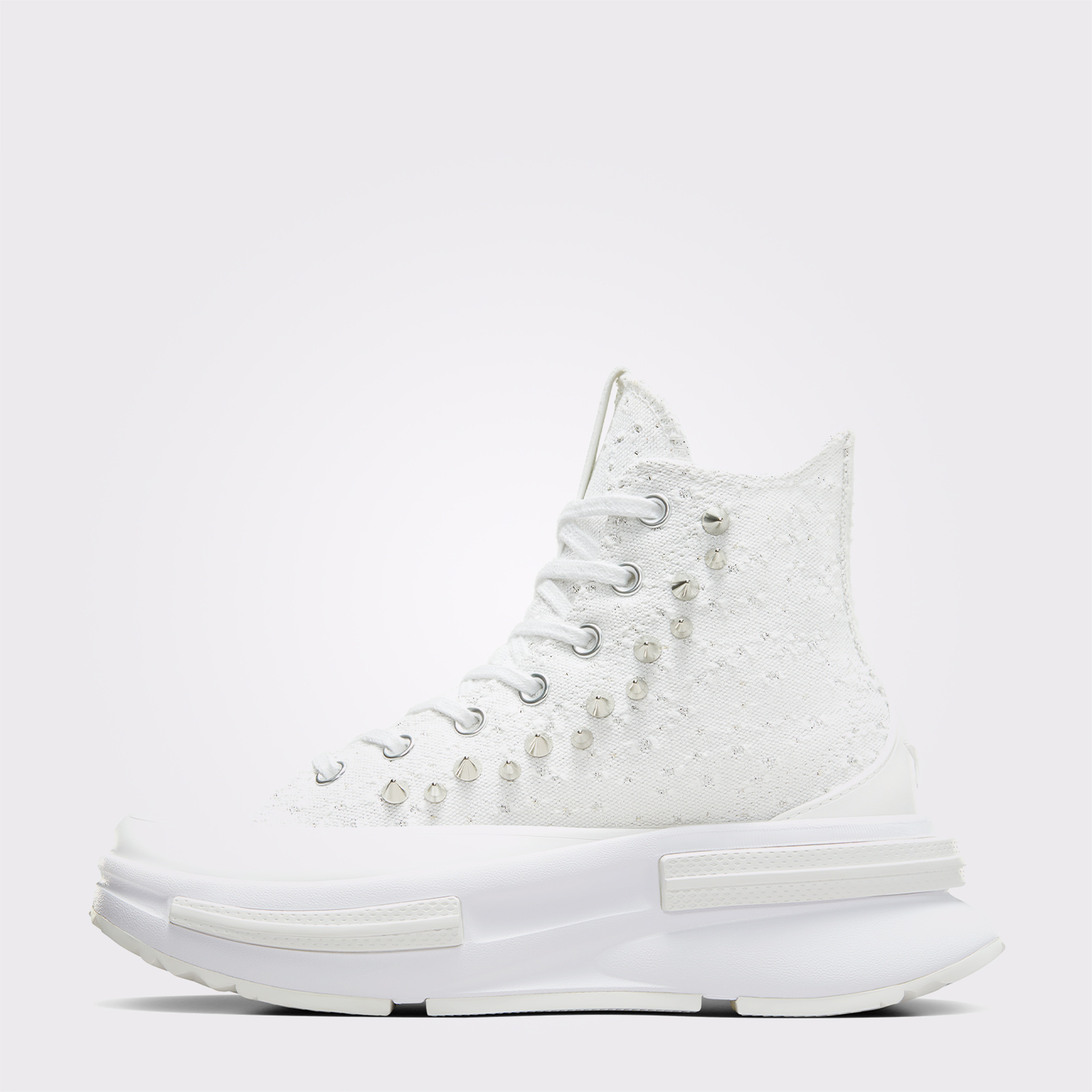 Converse Run Star Legacy CX Platform Studded Kadın Beyaz Sneaker