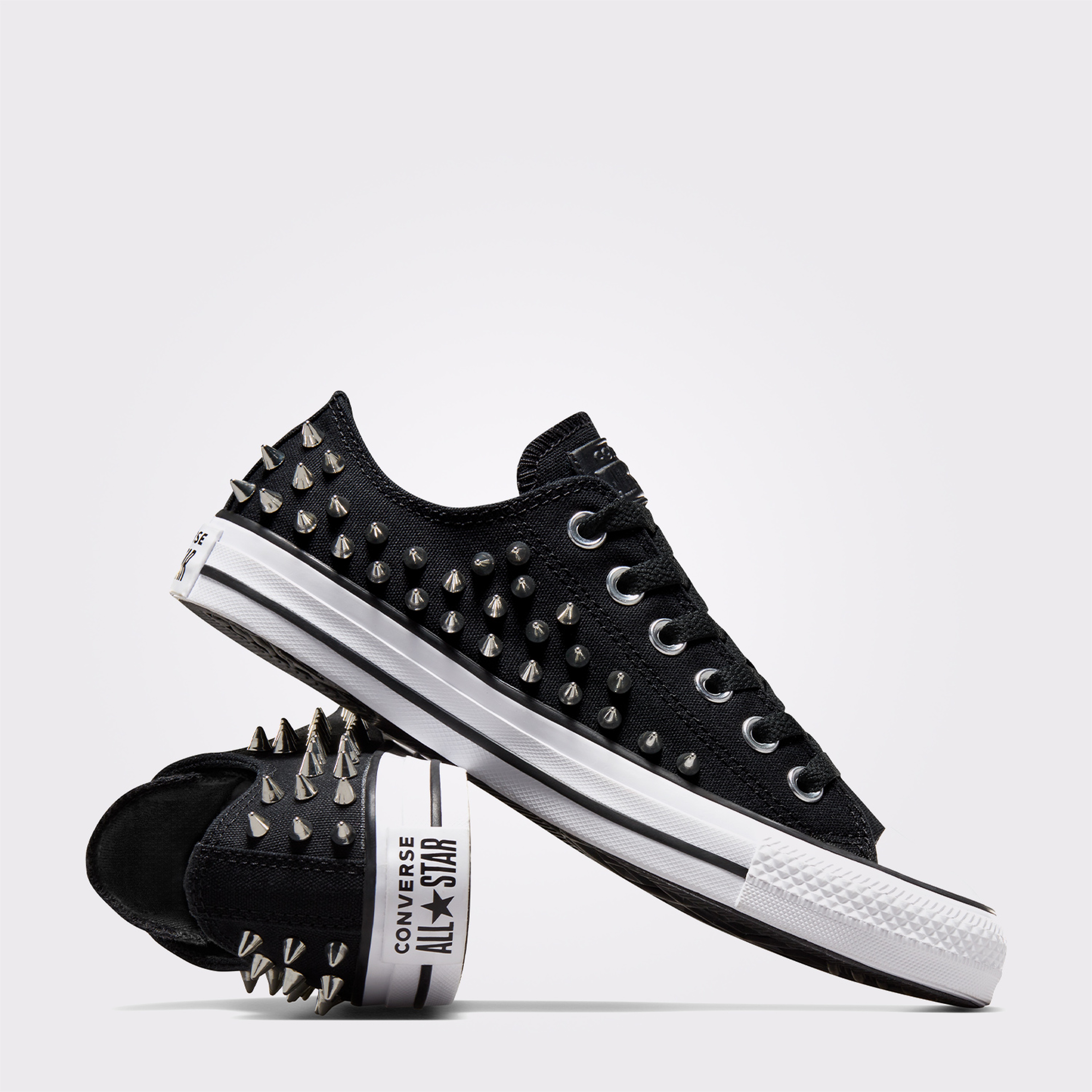 Converse Chuck Taylor All Star Studded Kadın Siyah Sneaker