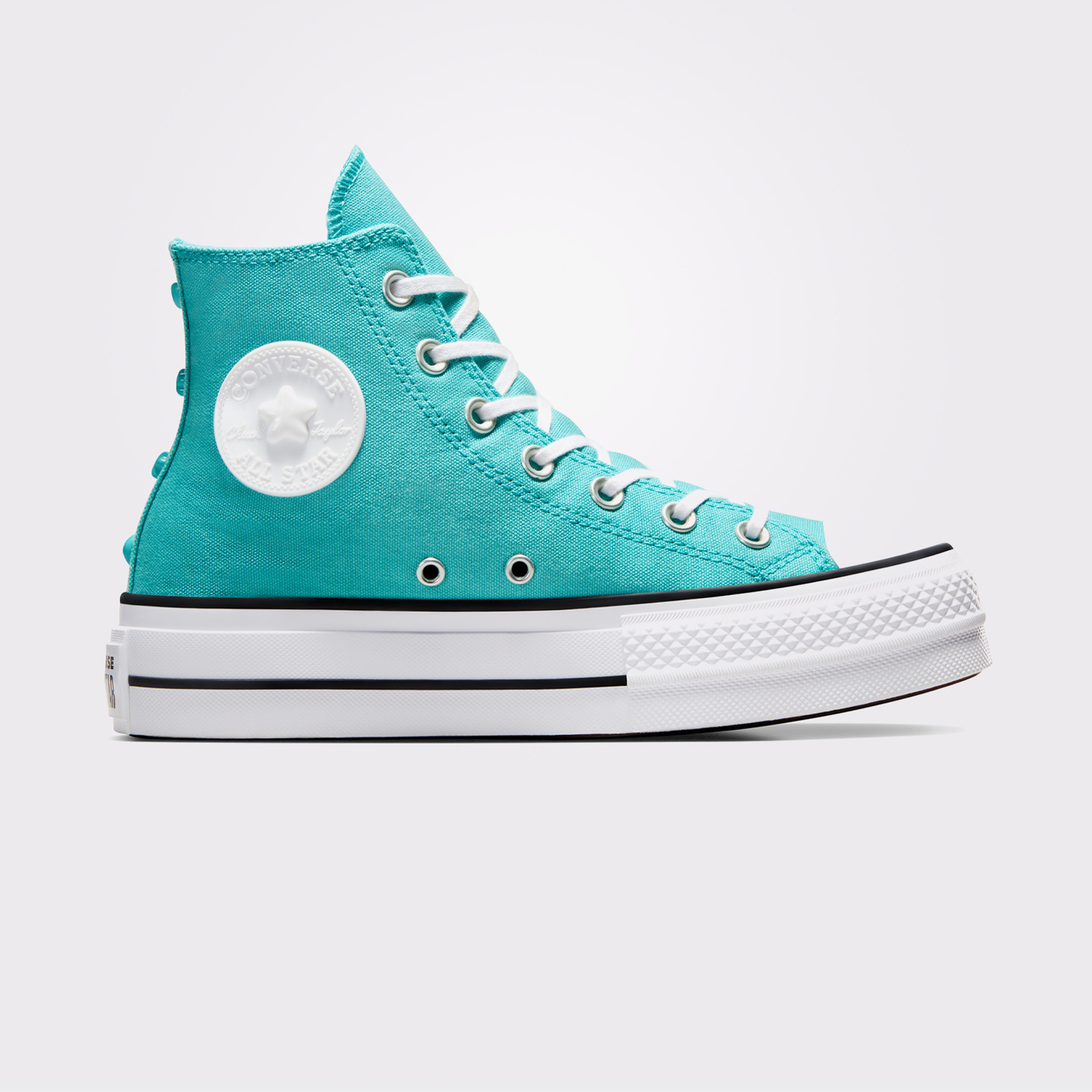 Converse Chuck Taylor All Star Lift Platform Stars Kadın Mavi Sneaker