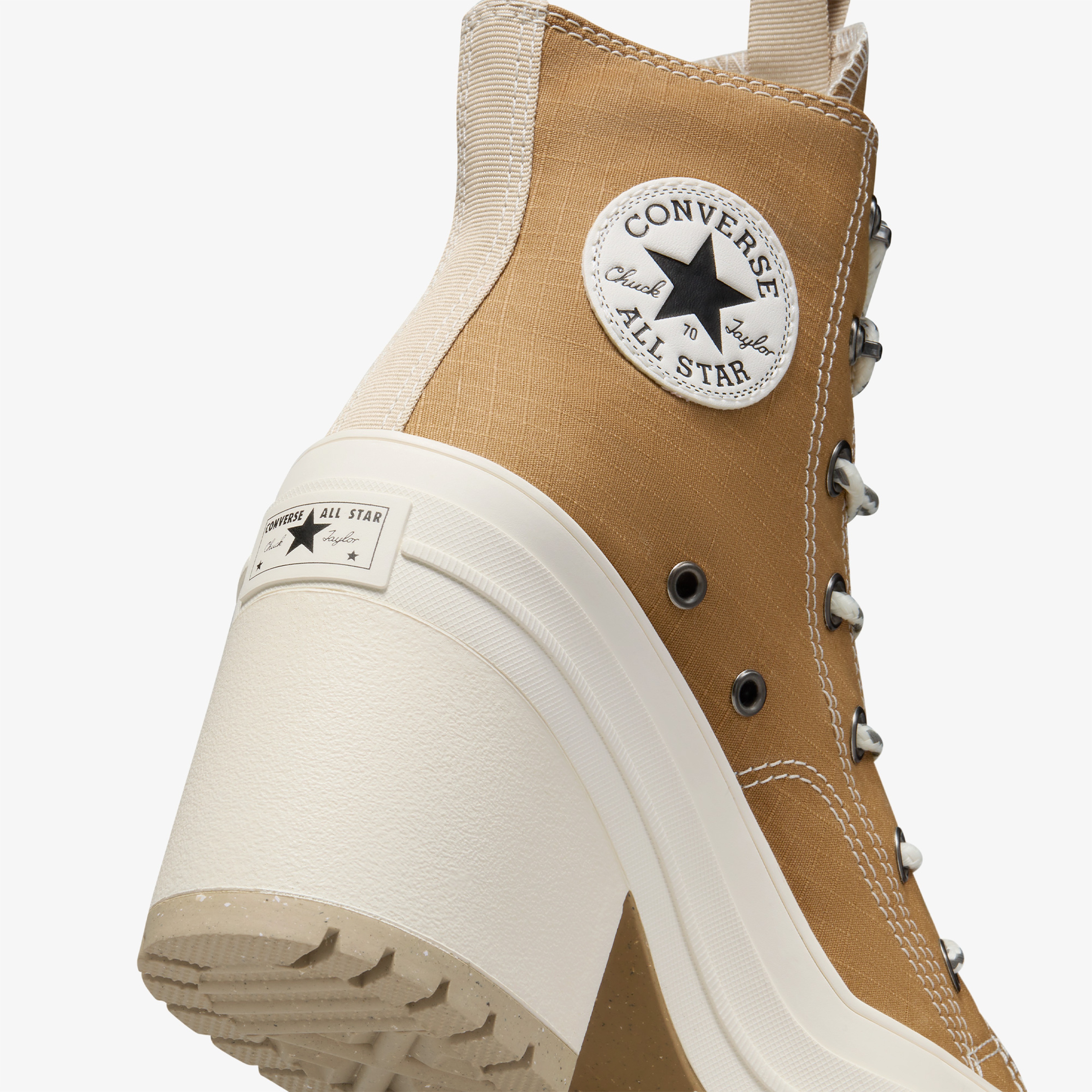 Converse Chuck 70 De Luxe Heel Grid Kadın Kahverengi Sneaker