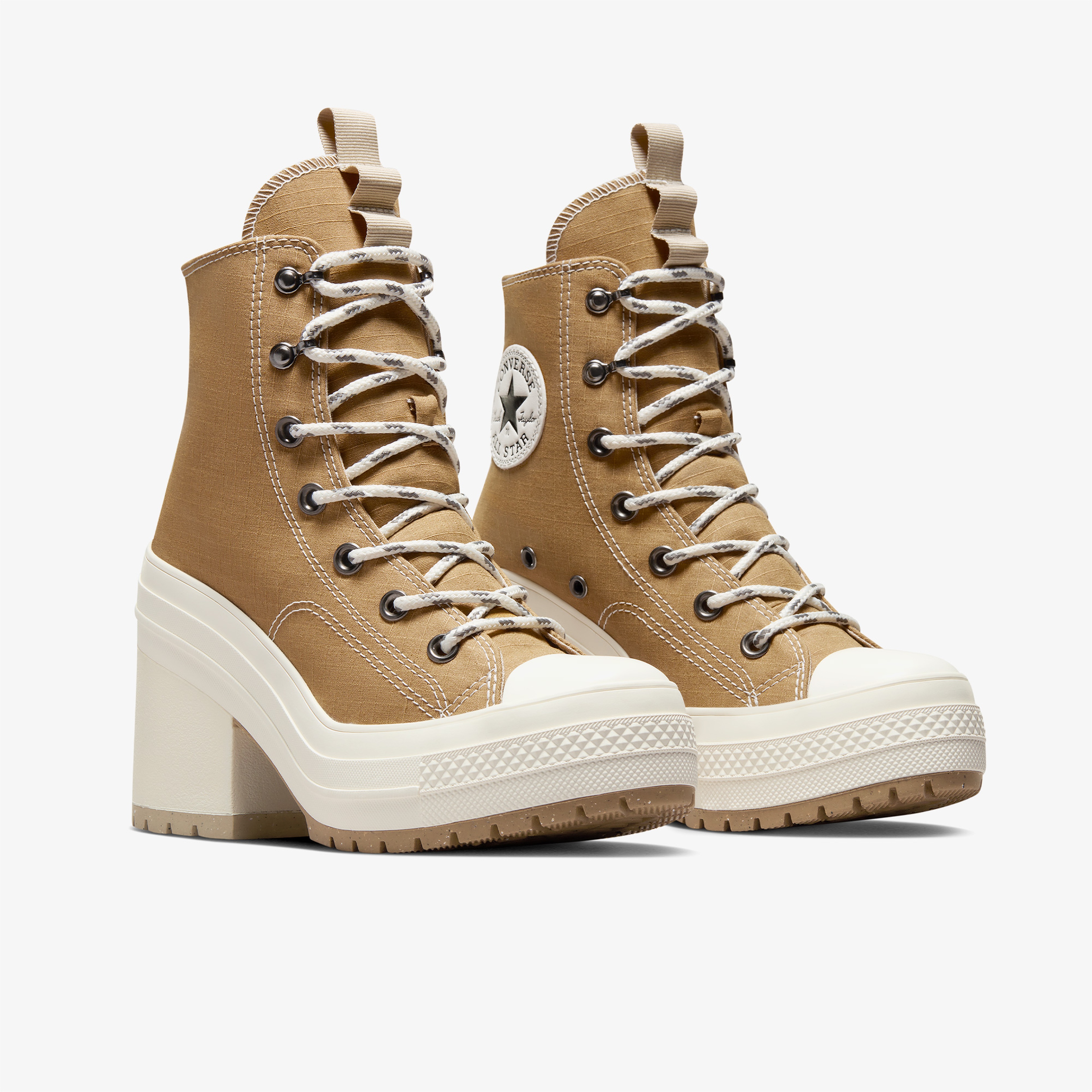 Converse Chuck 70 De Luxe Heel Grid Kadın Kahverengi Sneaker