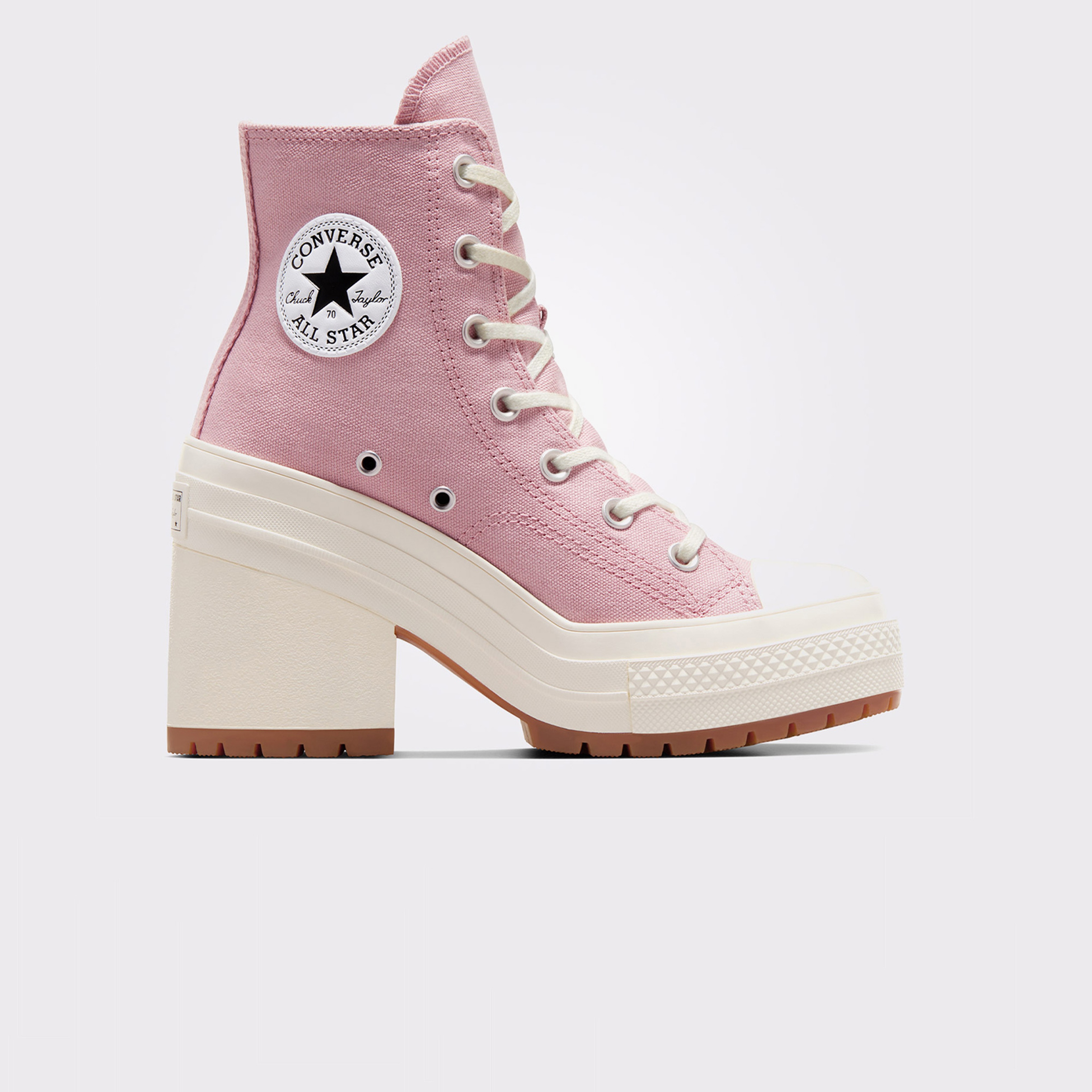Converse Chuck 70 De Luxe Heel Unisex Pembe Sneaker