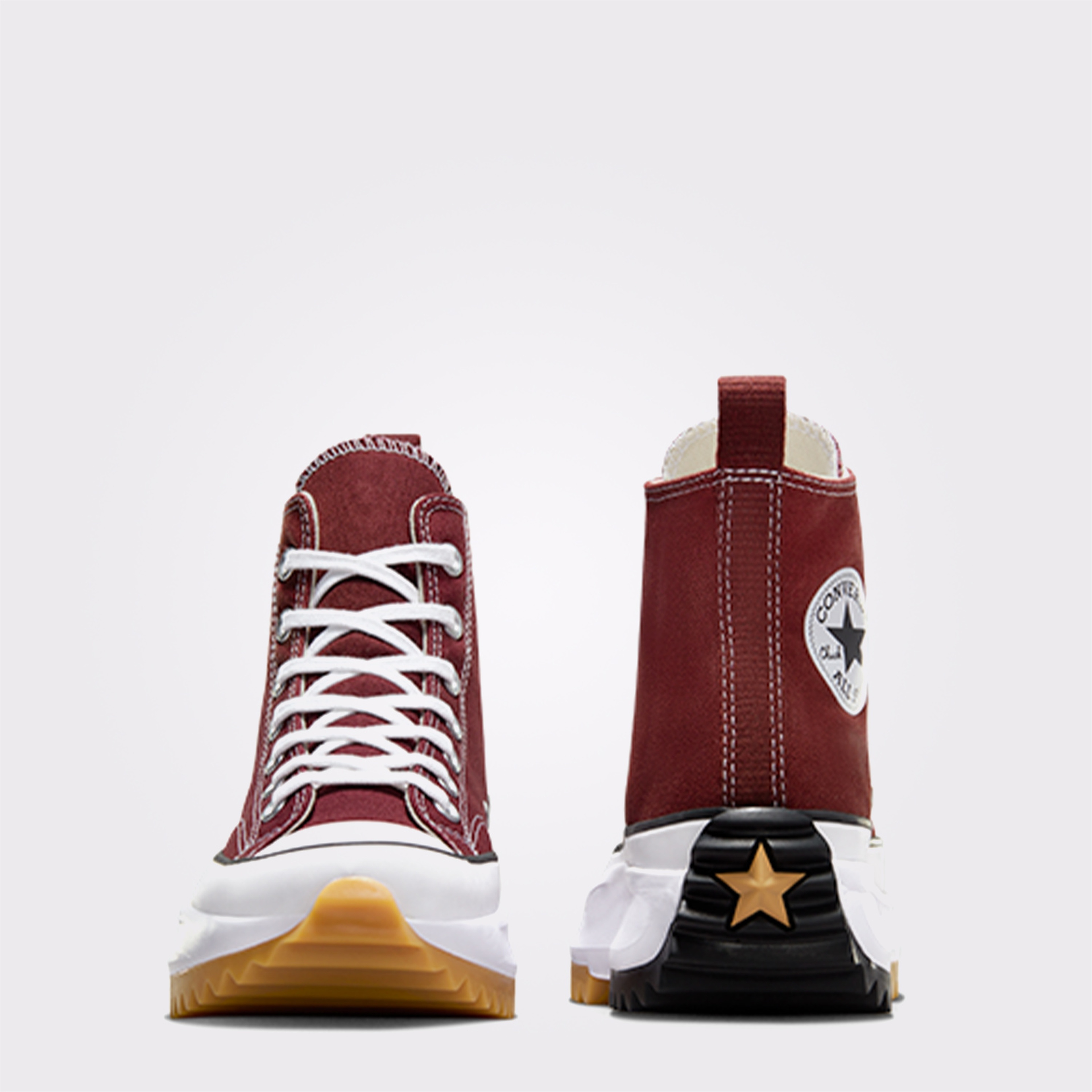Converse Run Star Hike Platform Unisex Bordo Sneaker