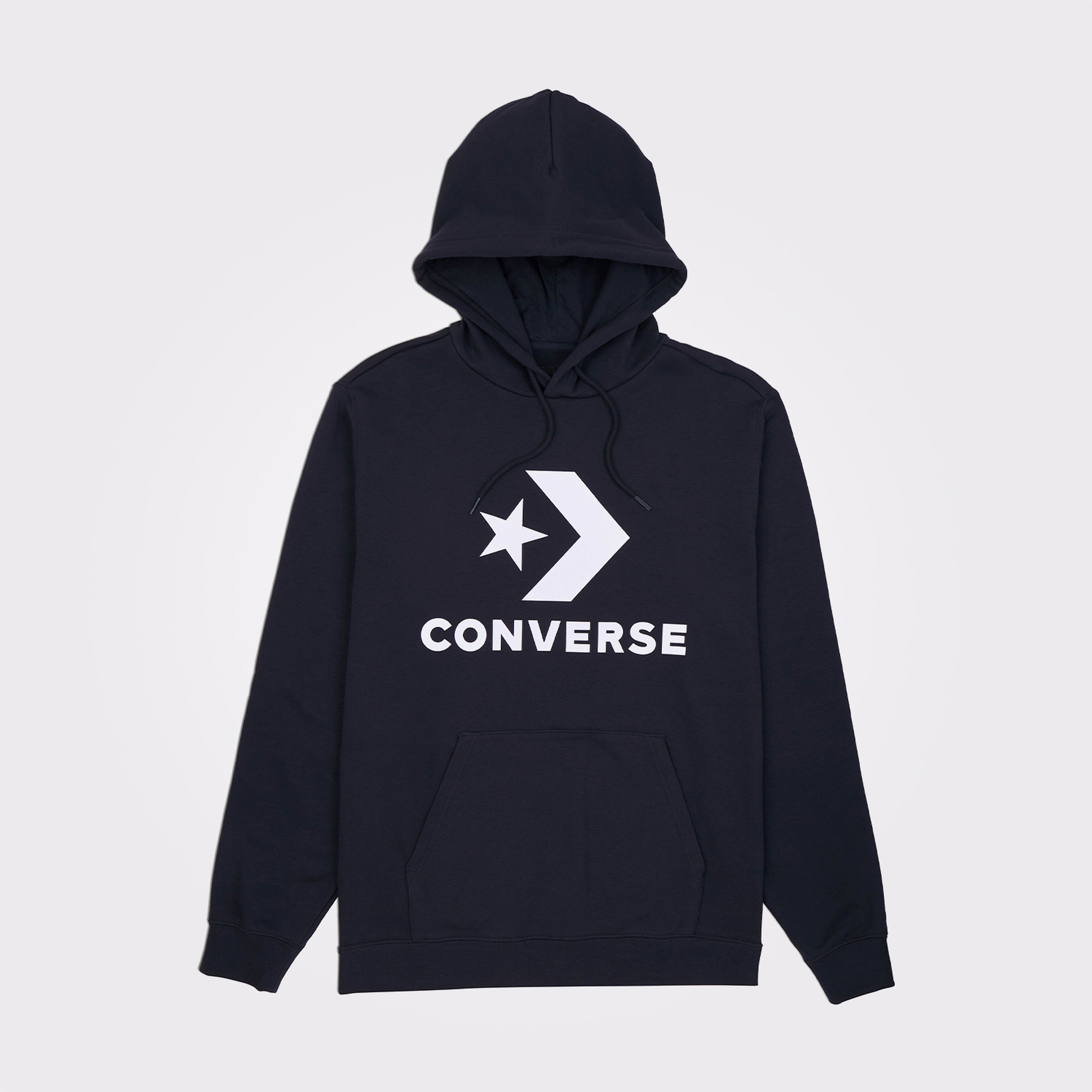 Converse Go To Pullover Unisex Siyah Hoodie