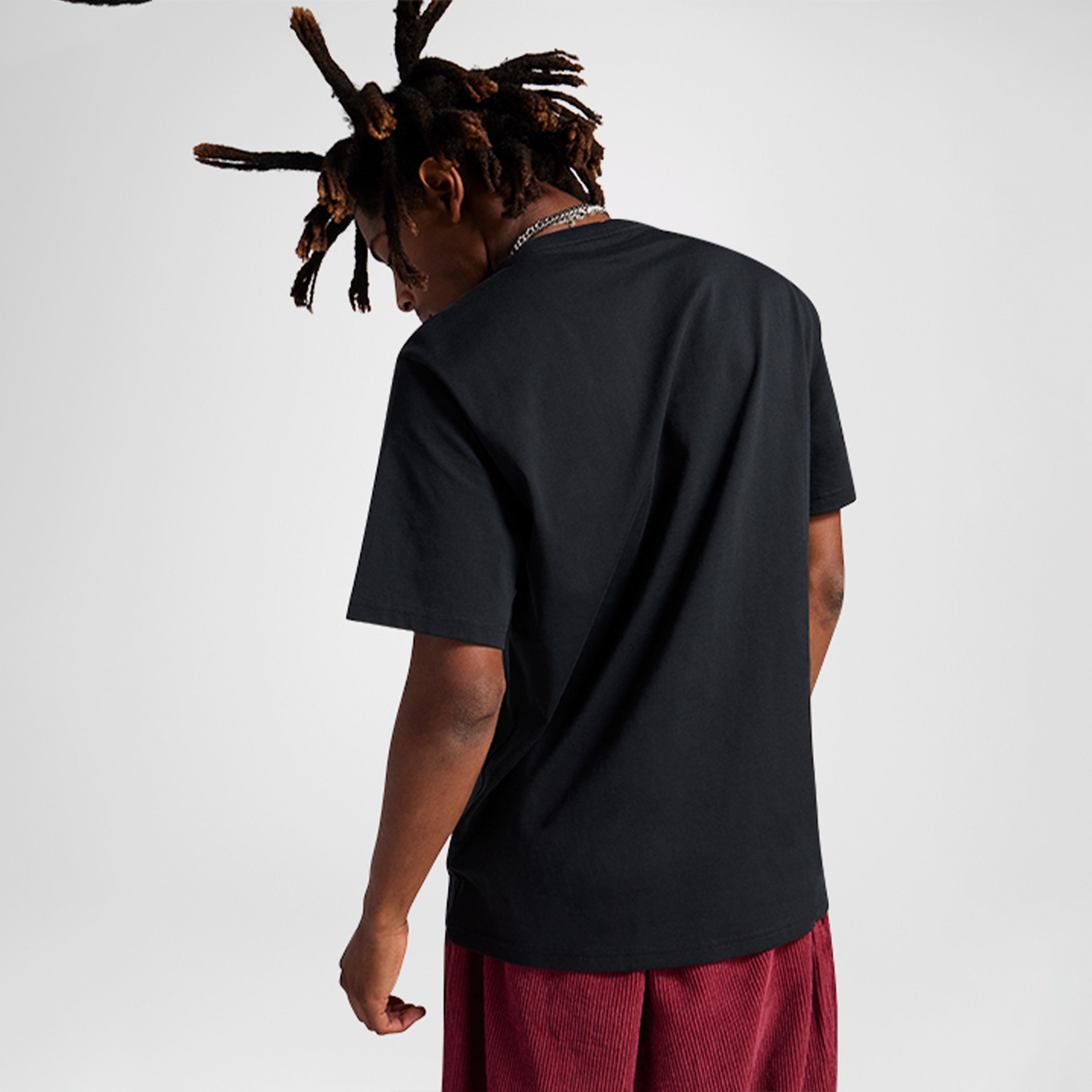 Converse Colorful Sunrise Erkek Siyah T-Shirt