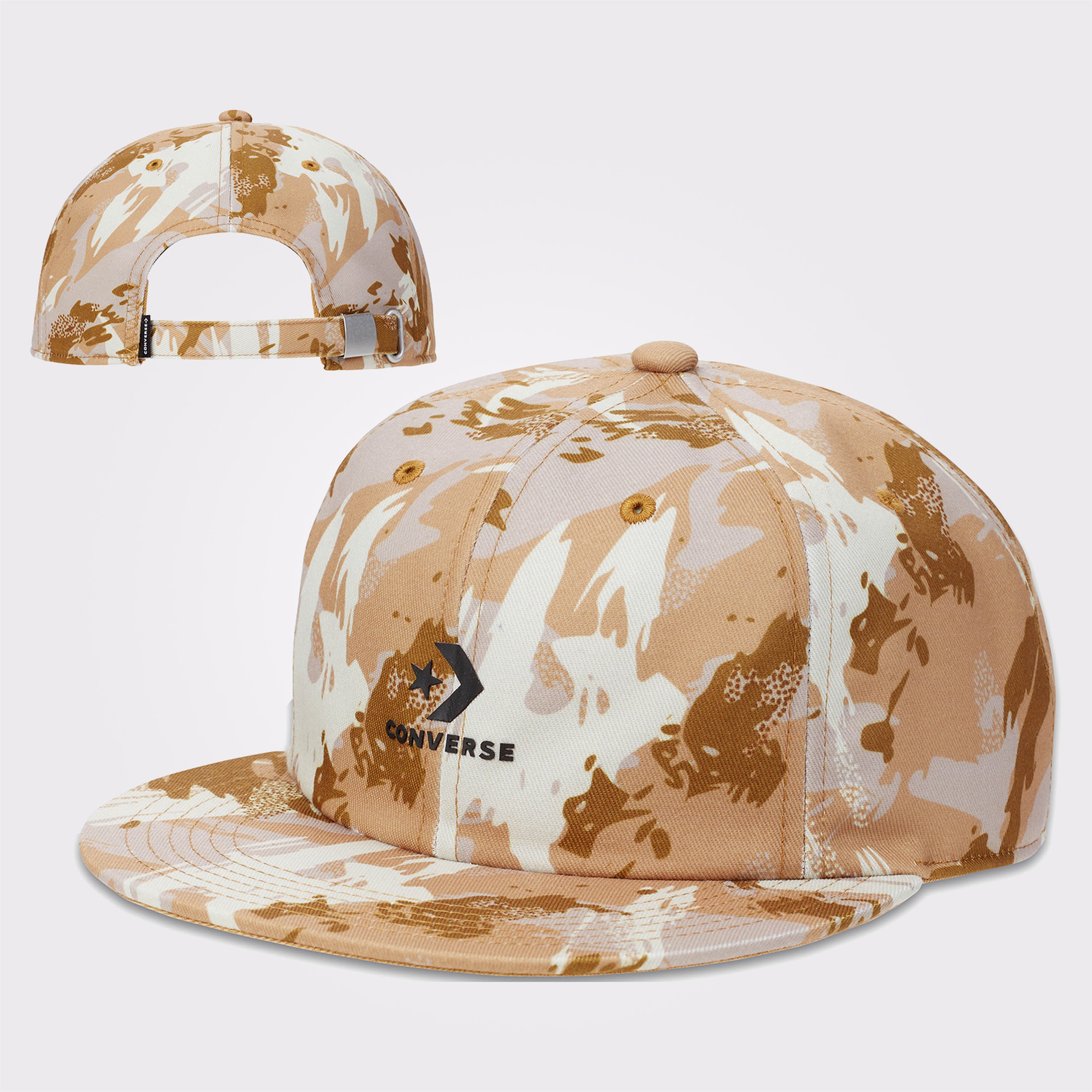 Converse Camo 6 Panel Unisex Bej Şapka