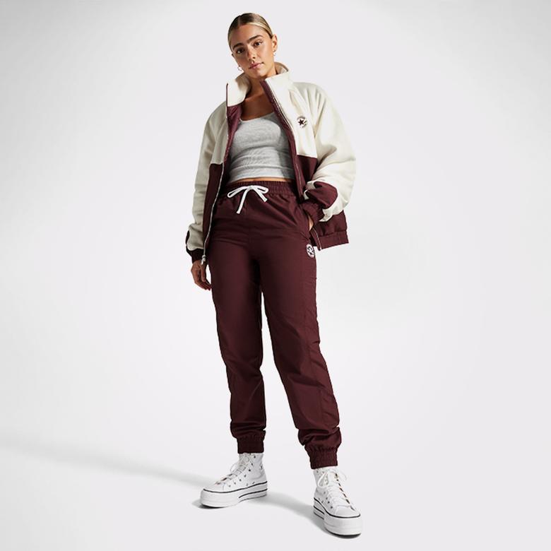 Converse Star Sprinter Padded Kadın Krem Ceket