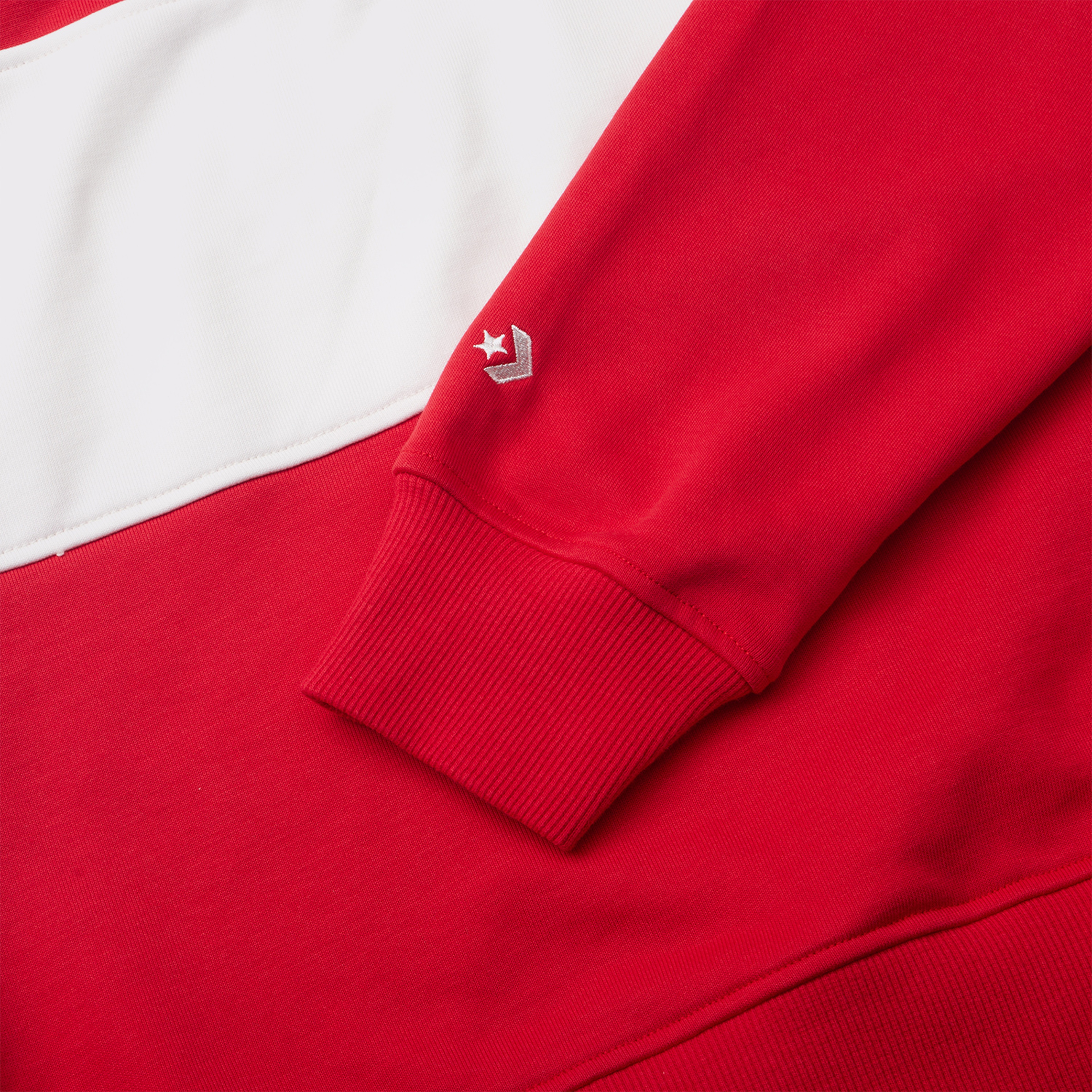 Converse Lunar New Year Half-Zip Crew Kadın Kırmızı Sweatshirt