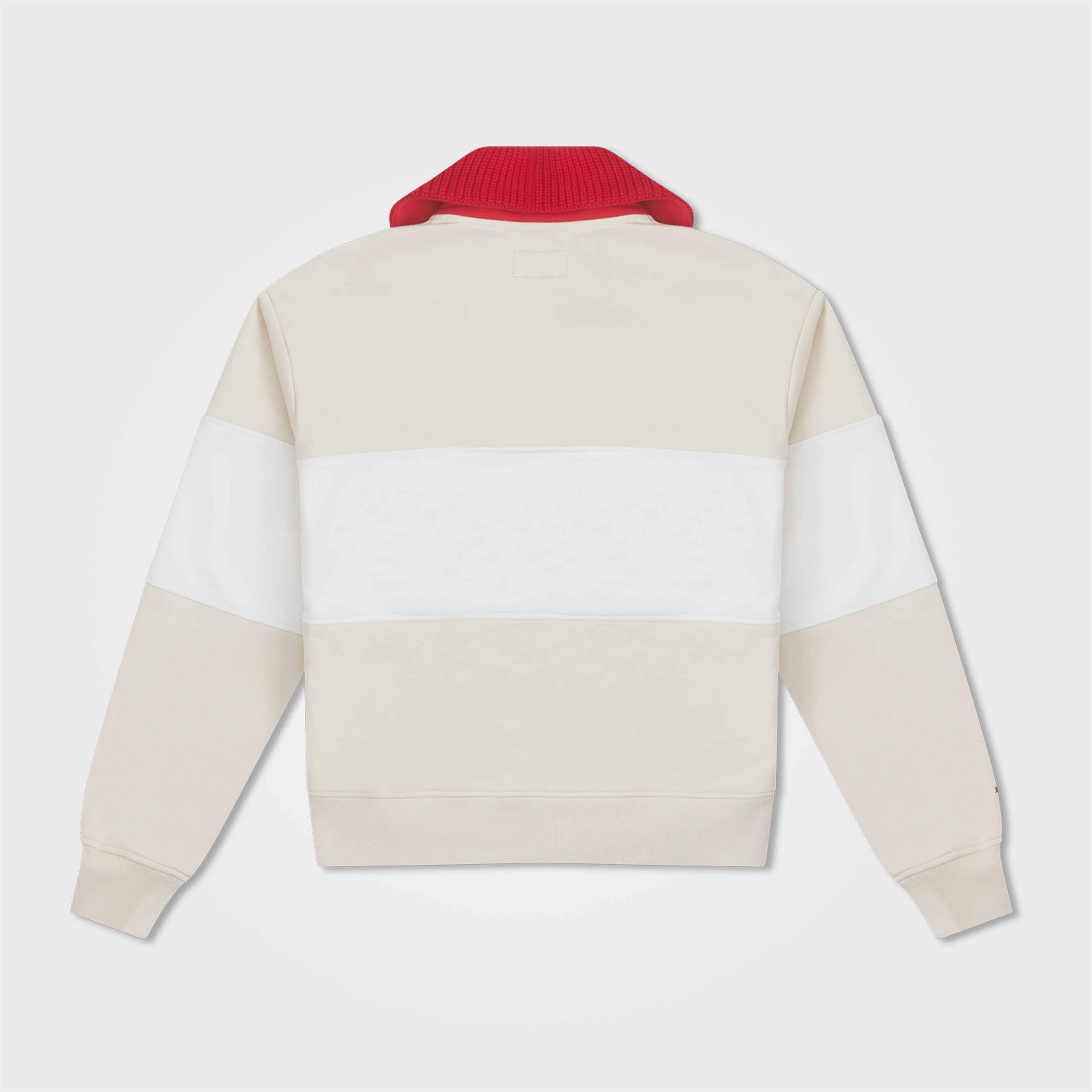 Converse Lunar New Year Half-Zip Crew Kadın Beyaz Sweatshirt