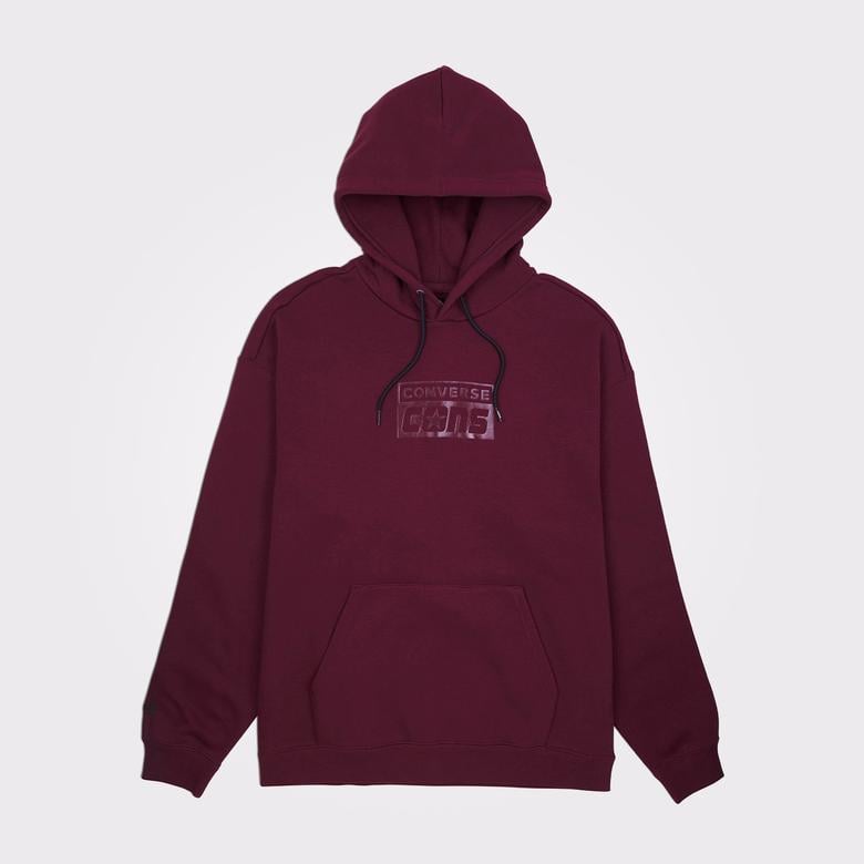 Converse Cons Erkek Bordo Hoodie