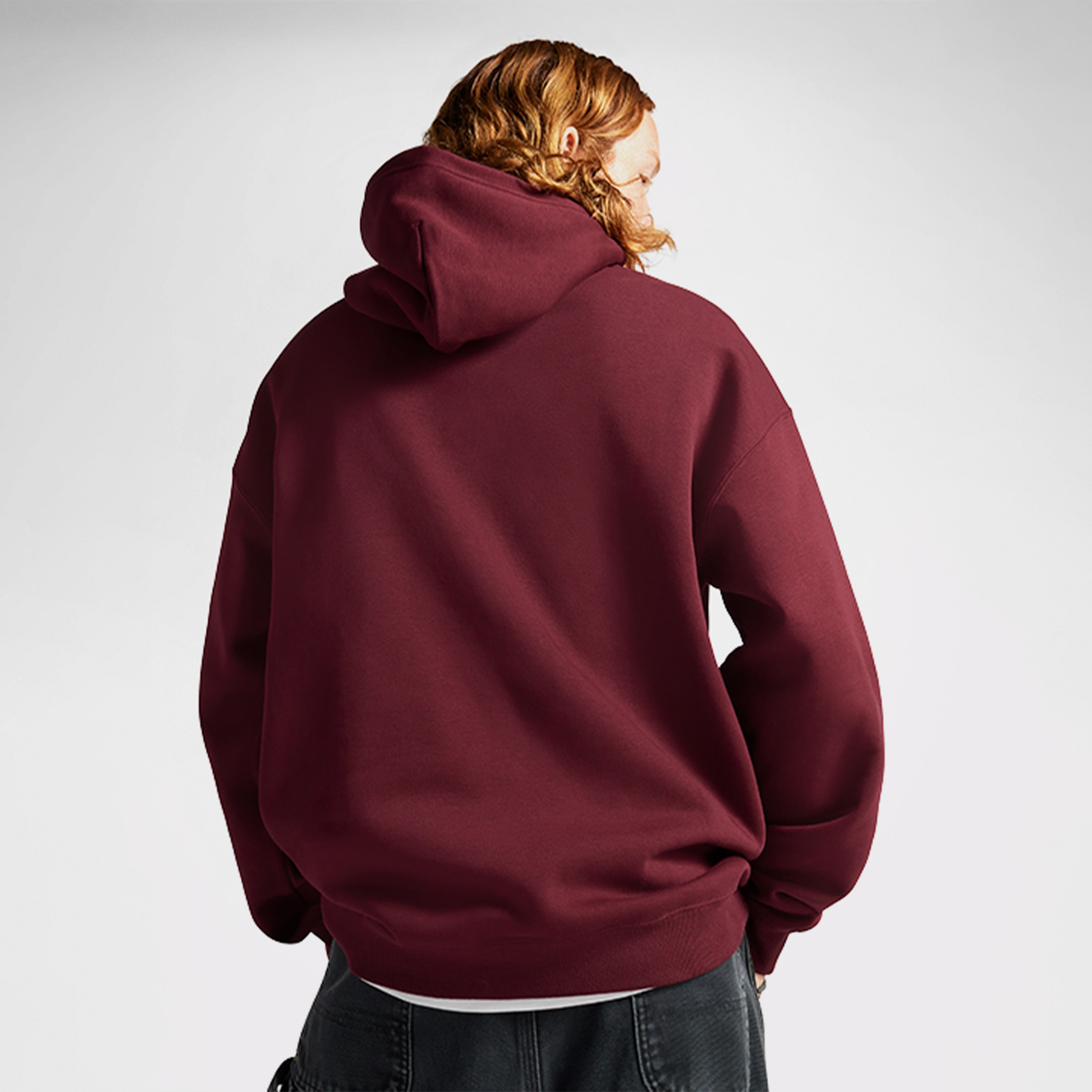 Converse Cons Erkek Bordo Hoodie