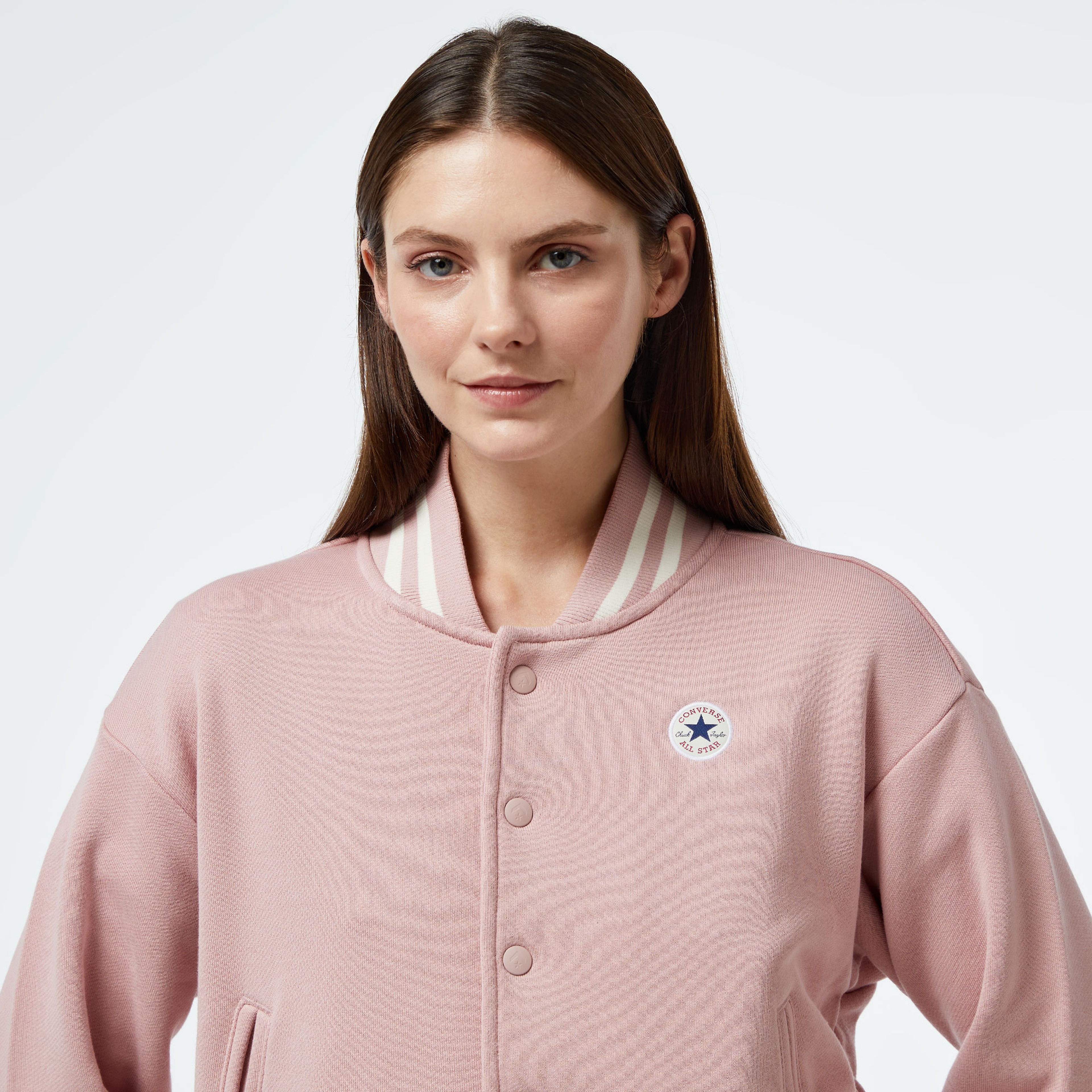 Converse Converse Bomber Kadın Pembe Sweatshirt