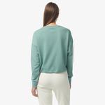 Converse Chuck Taylor Embro Crew Kadın Turkuaz Sweatshirt