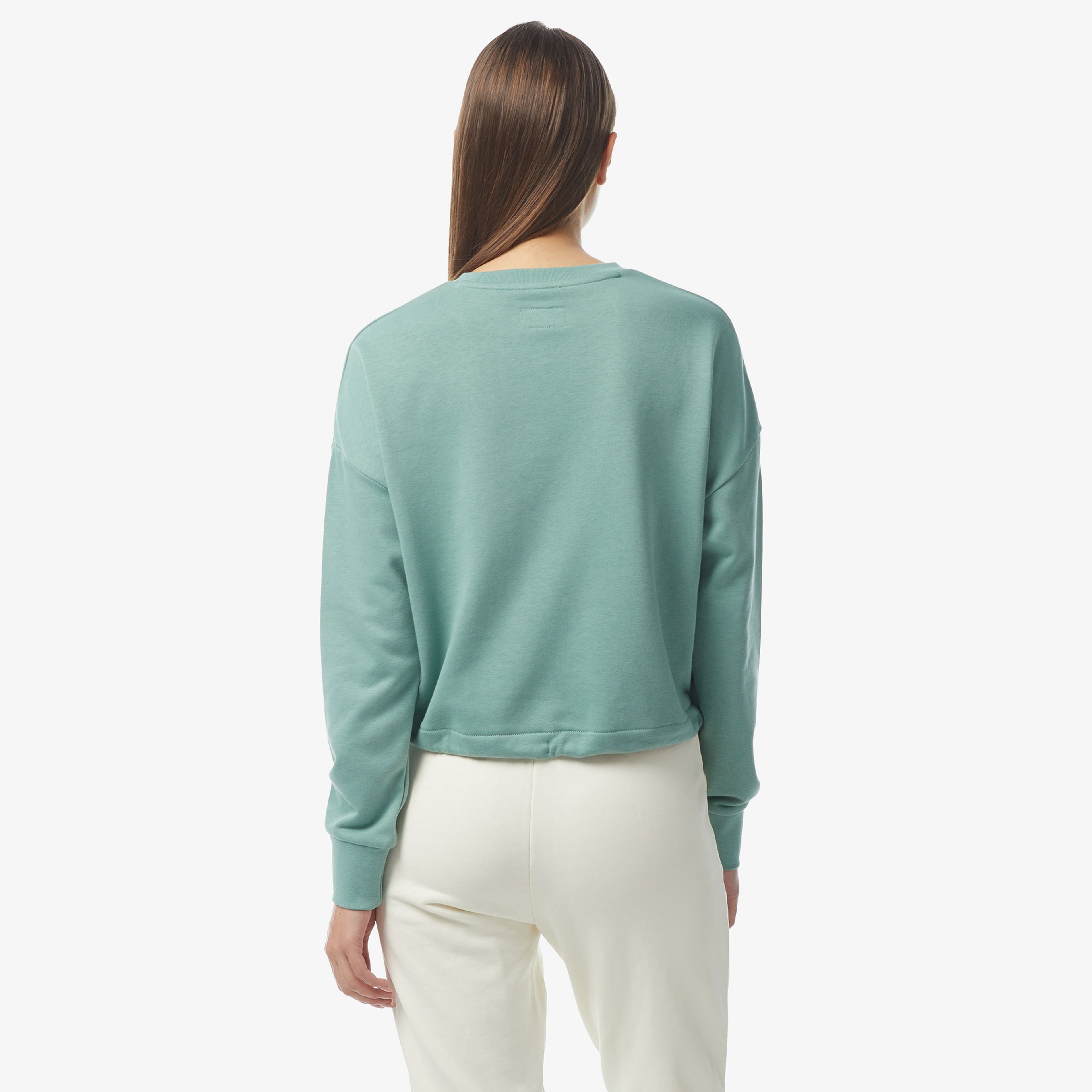 Converse Chuck Taylor Embro Crew Kadın Turkuaz Sweatshirt