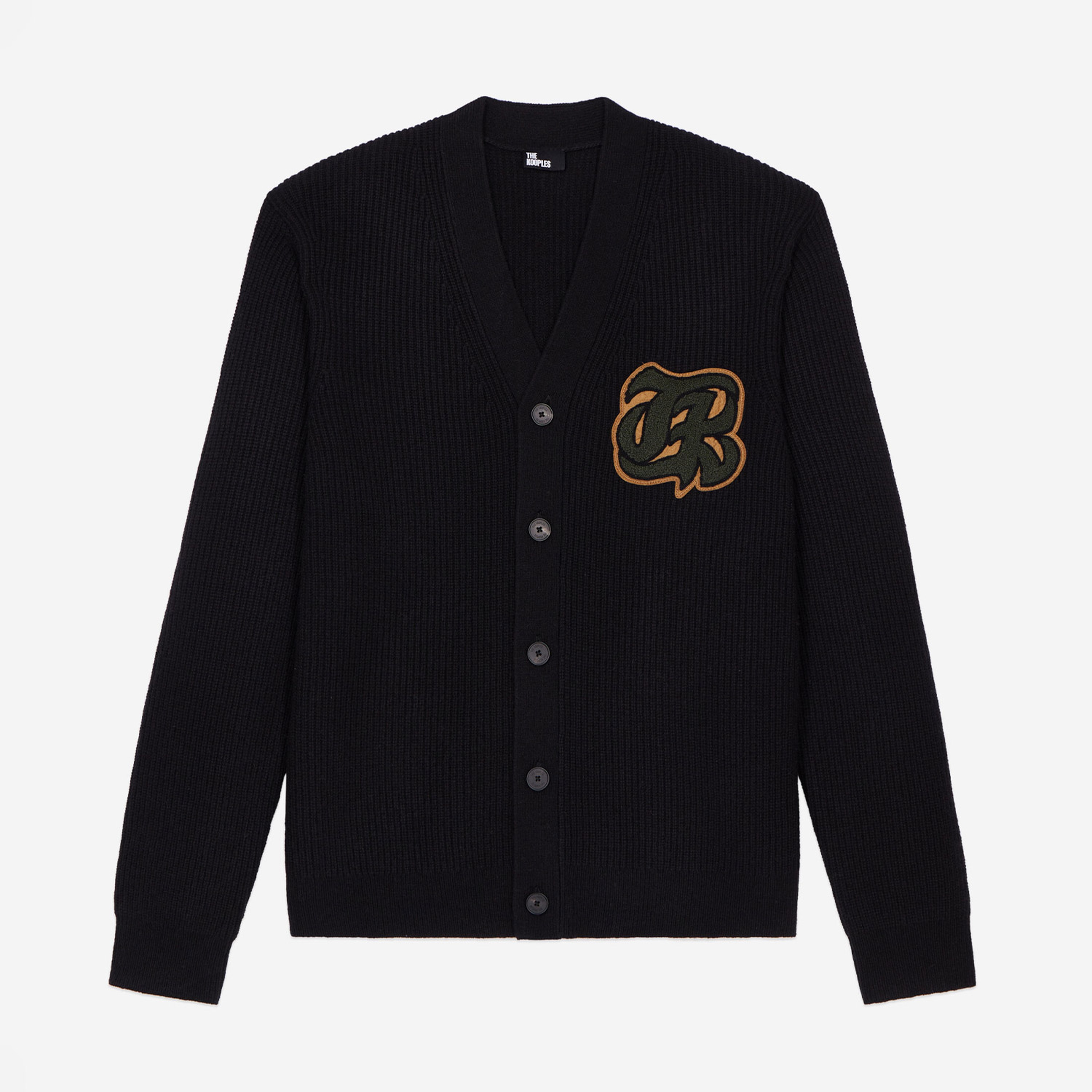 ERKEK BASKILI SİYAH HIRKA