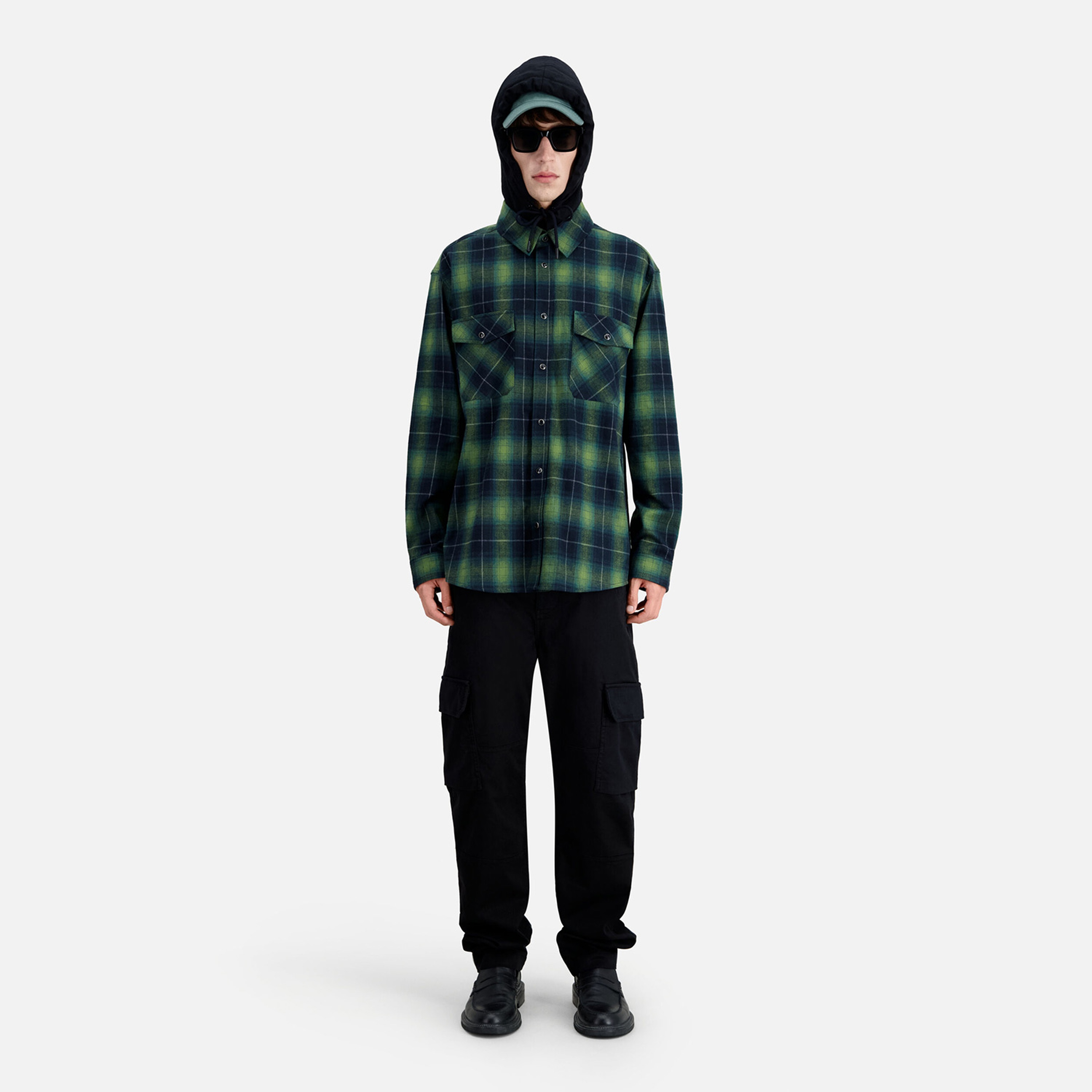 ERKEK EKOSE YEŞİL GÖMLEK