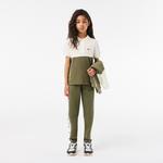 Çocuk Renk Bloklu Beyaz Polo