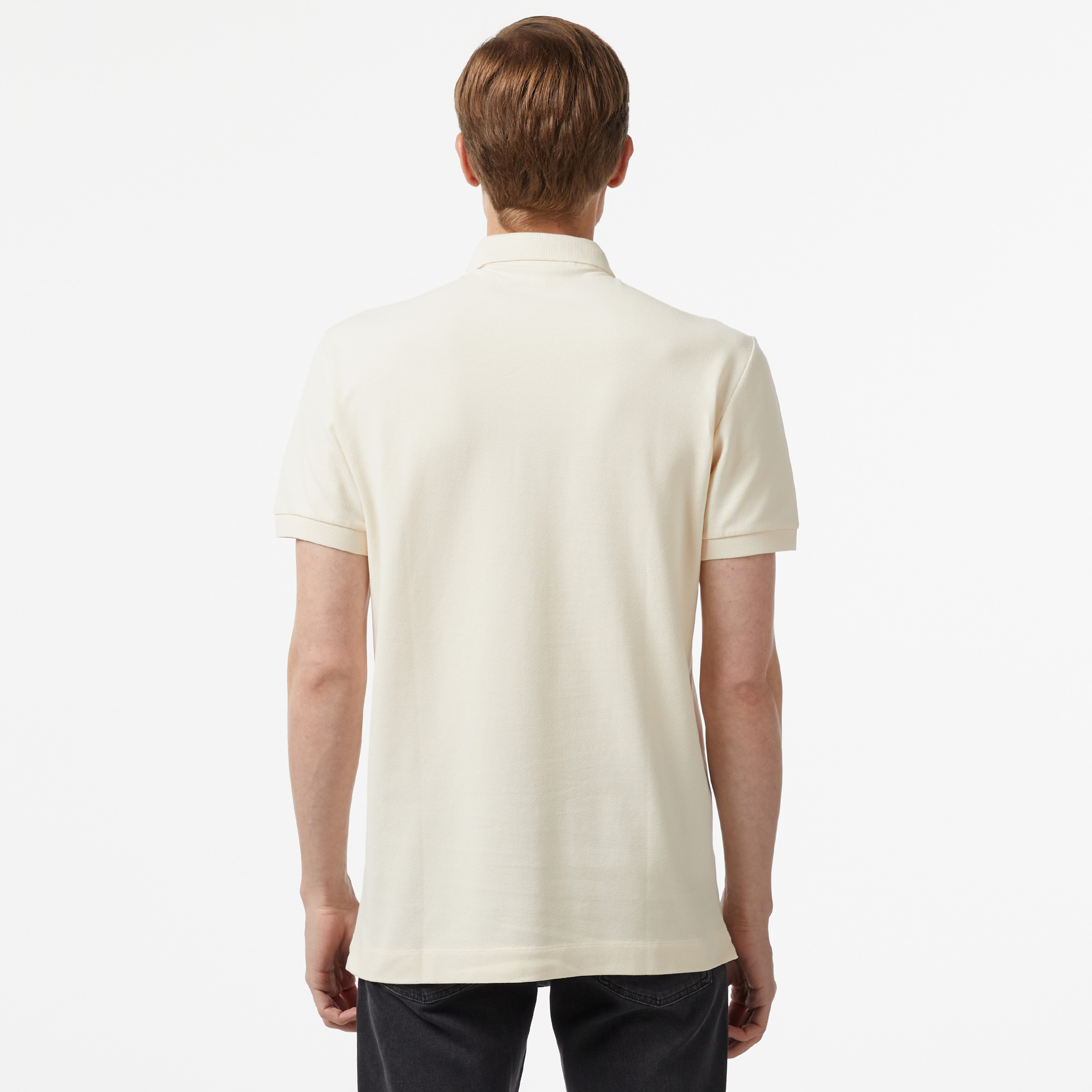 Erkek Regular Fit Paris Krem Polo