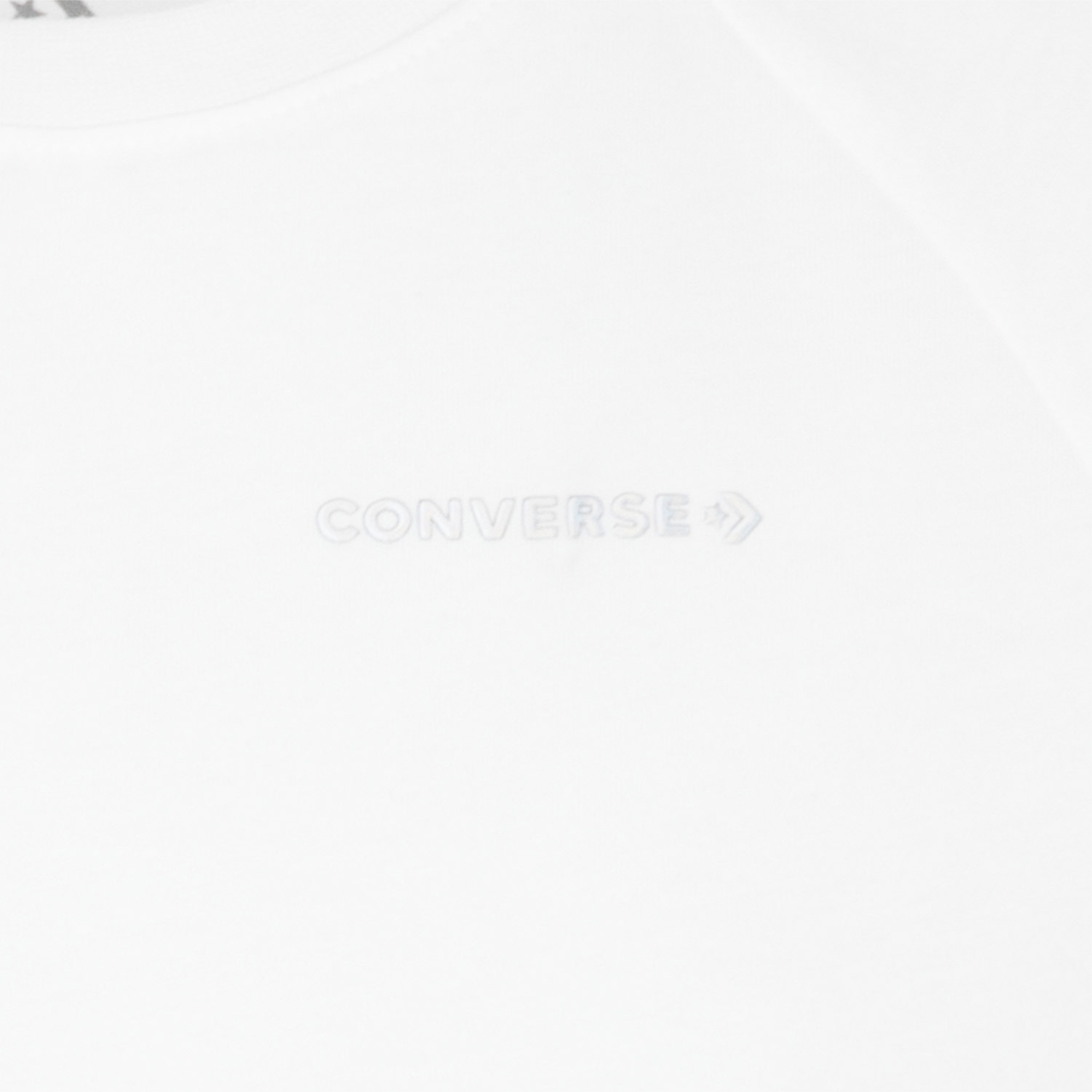 Converse Cnvg Raglan Hi Low Çocuk Beyaz T-Shirt