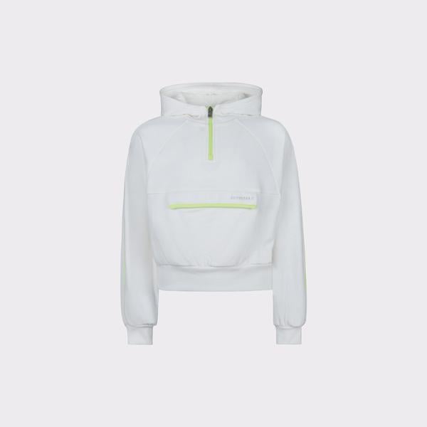 Converse Half Zip Utility Çocuk Gri Hoodie