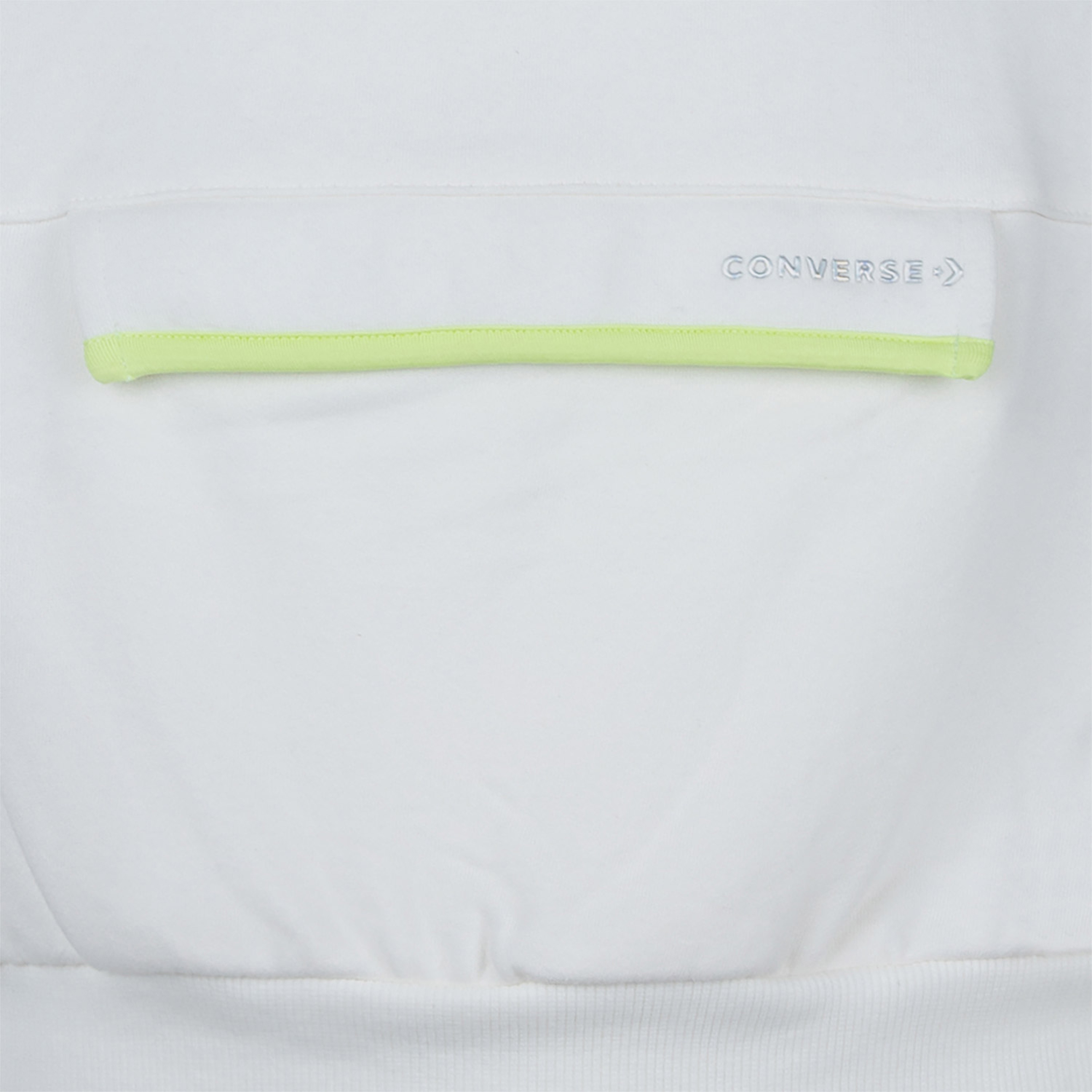 Converse Half Zip Utility Çocuk Gri Hoodie