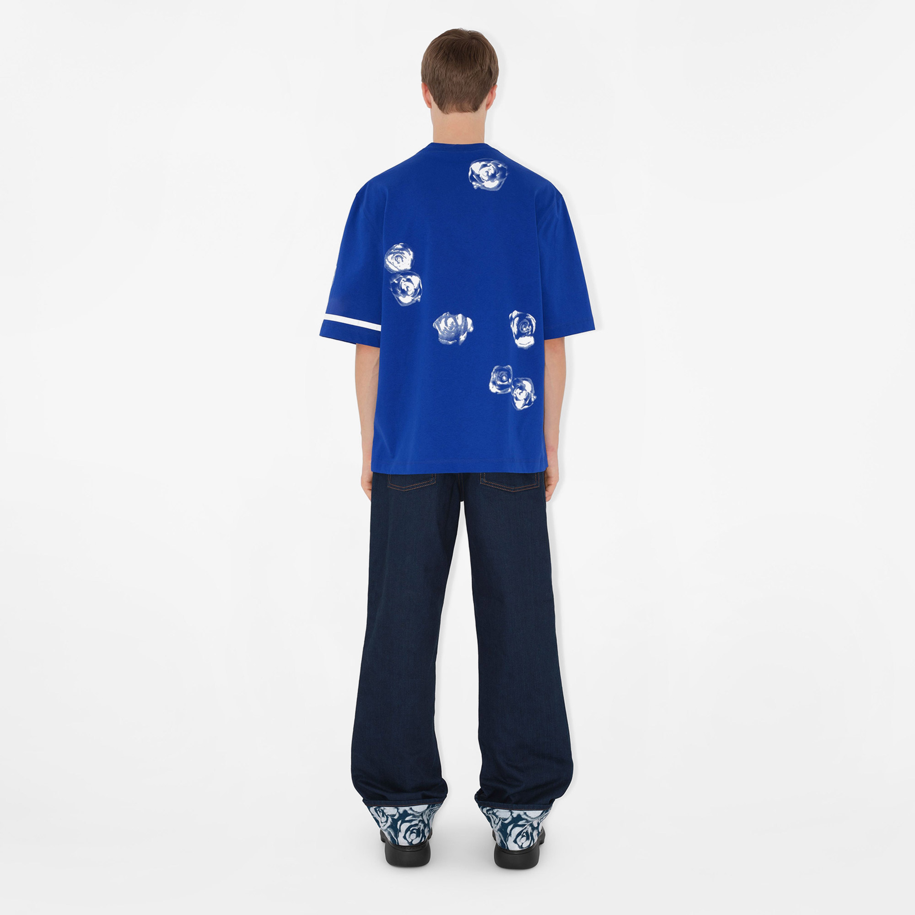 Burberry Erkek Lacivert Tshirt