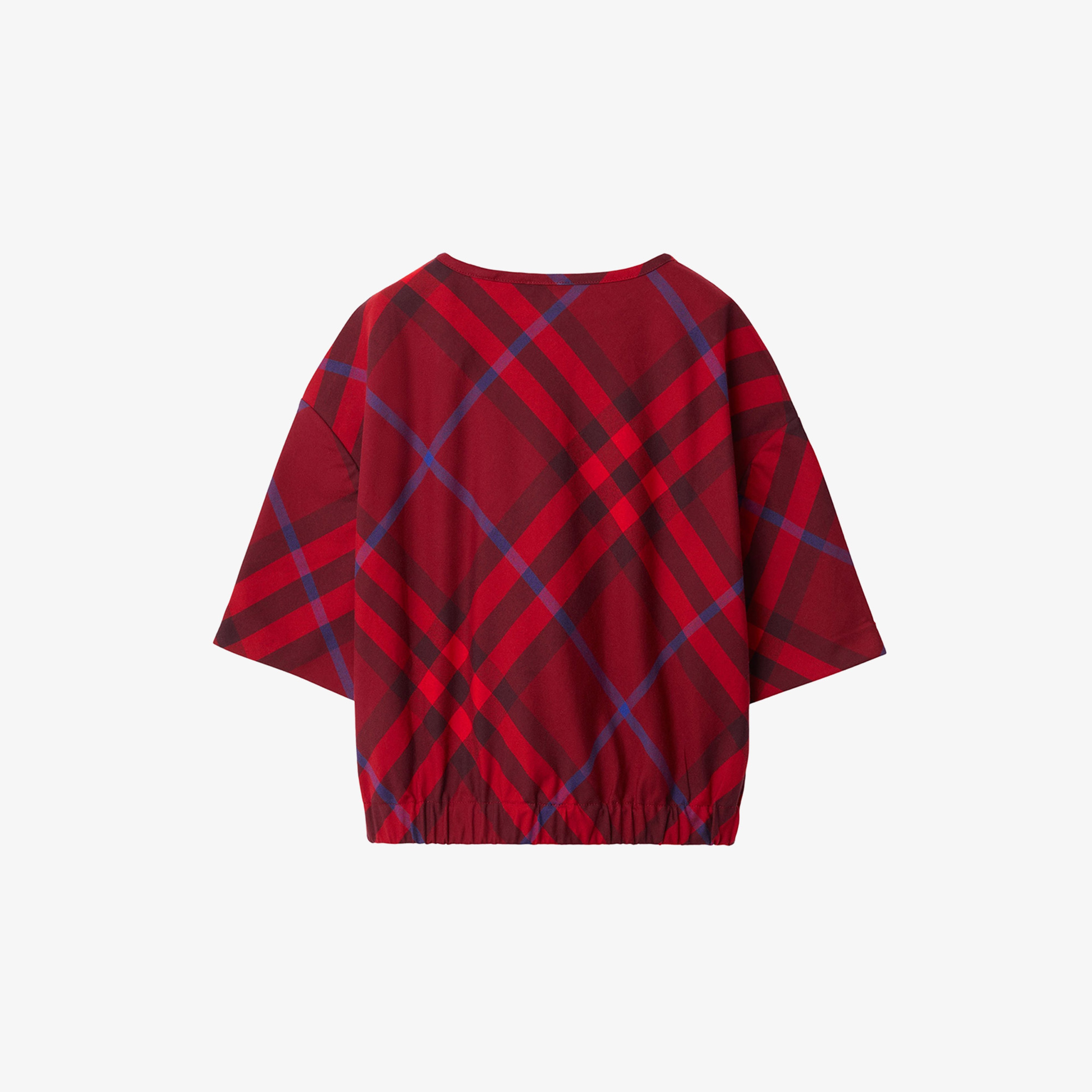 Burberry Çocuk Kırmızı Gömlek