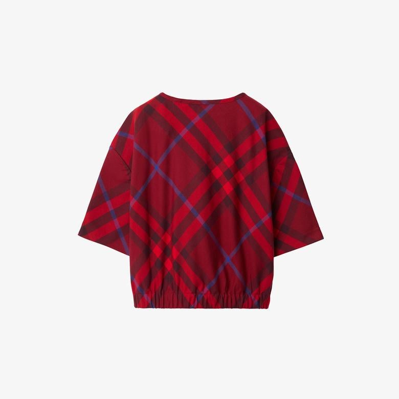 Burberry Çocuk Kırmızı Gömlek