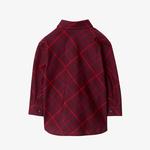 Burberry Çocuk Bordo Gömlek