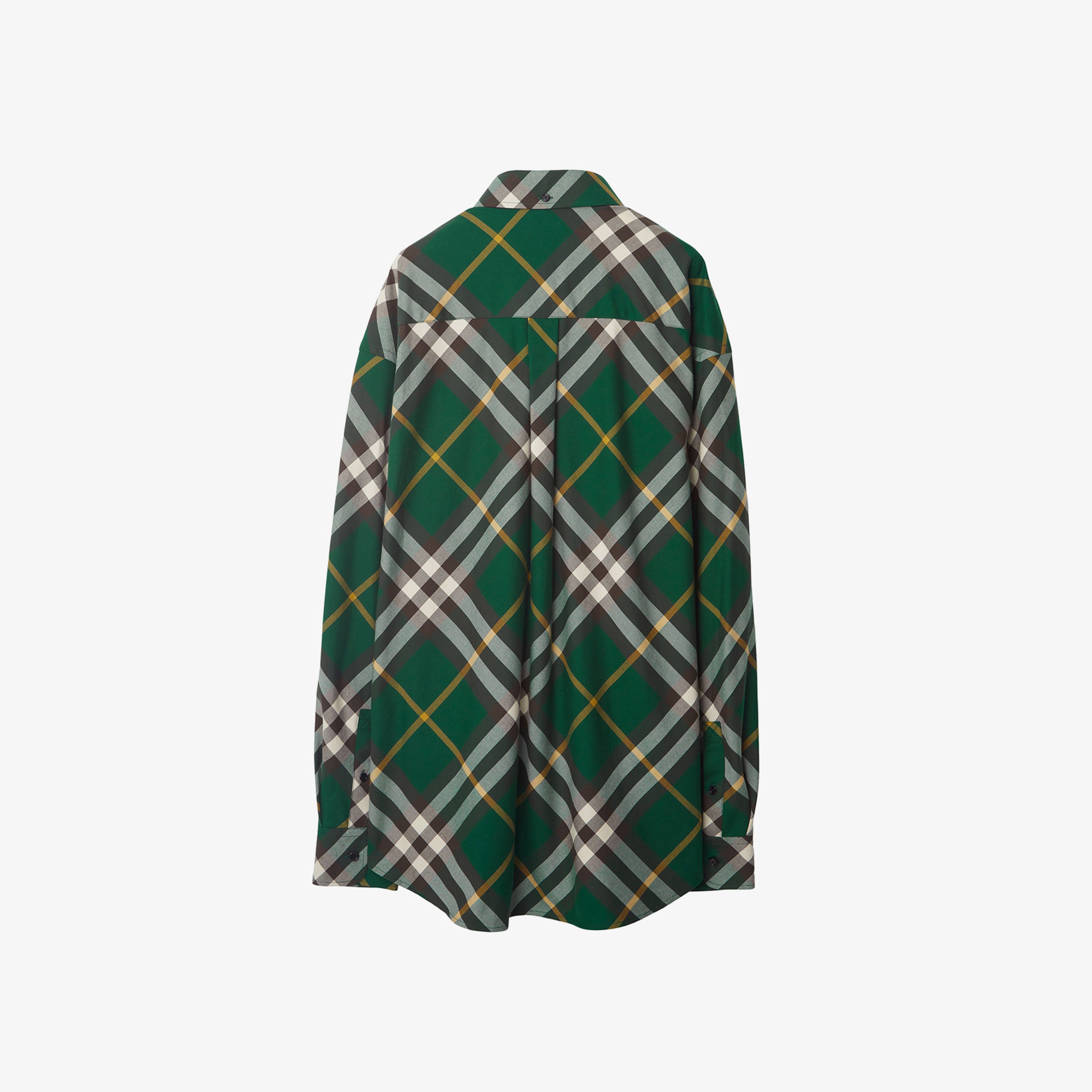 Burberry Erkek Yeşil Gömlek