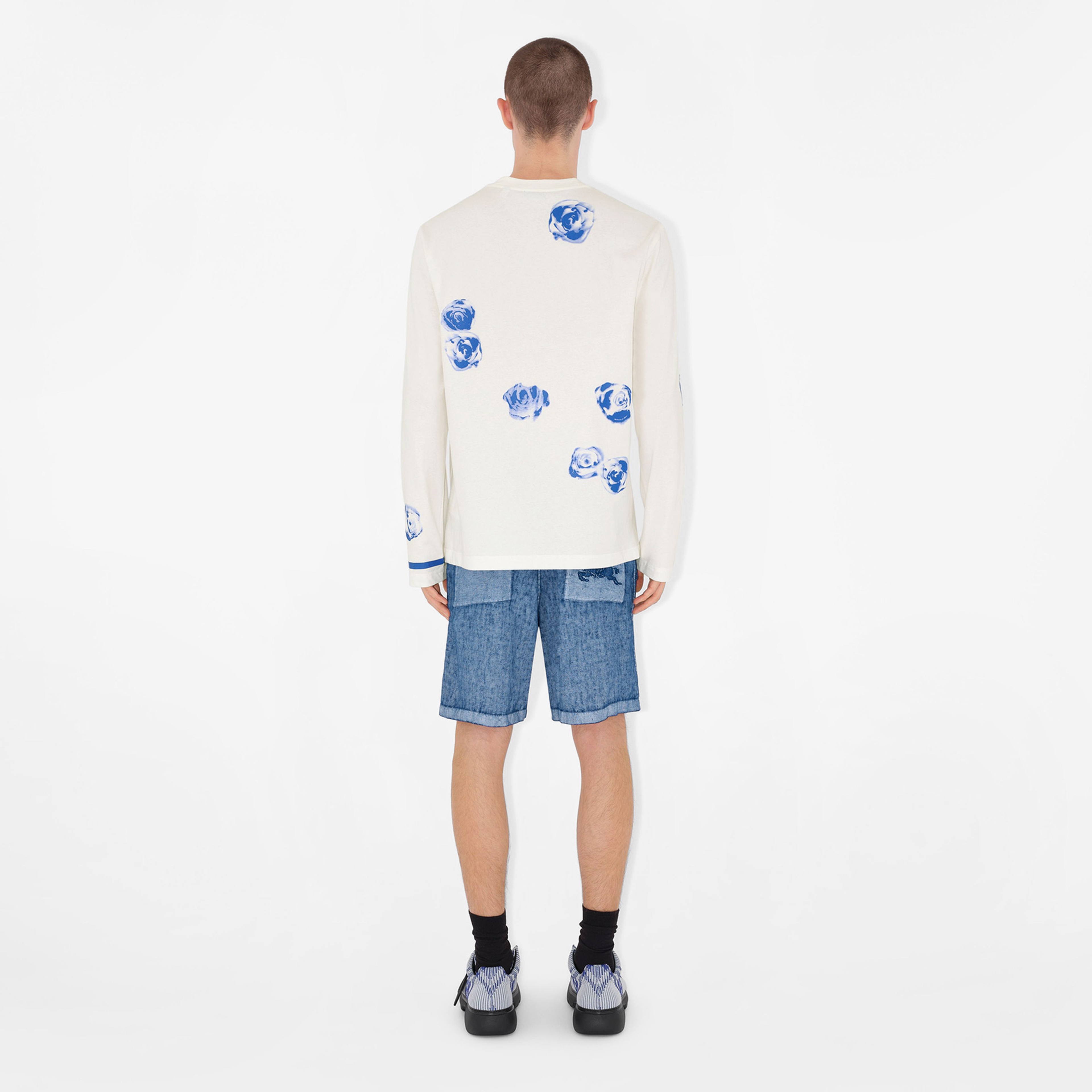 Burberry Erkek Lacivert Şort