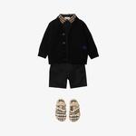 Burberry Çocuk Siyah Şort