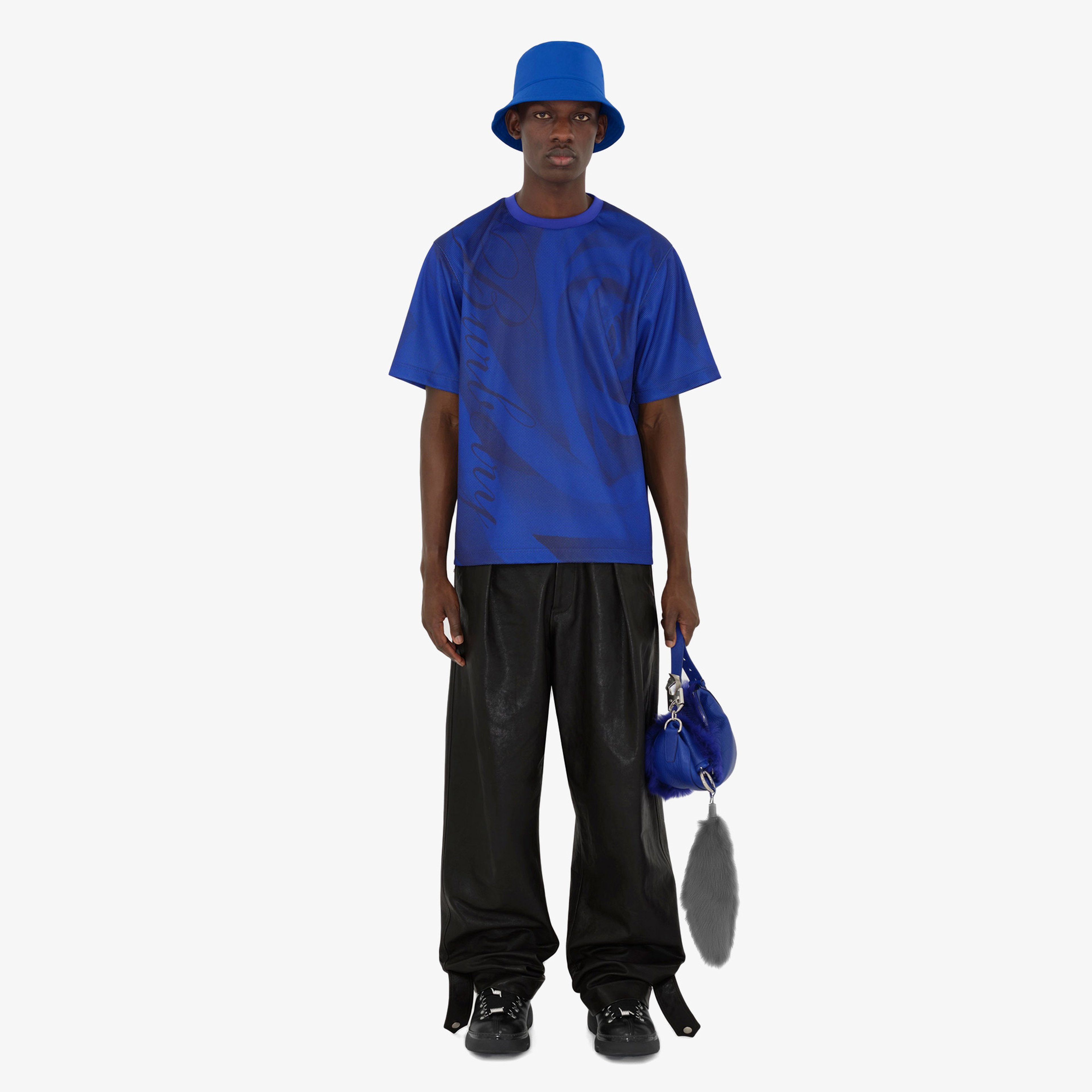 Burberry Unisex Mavi Şapka