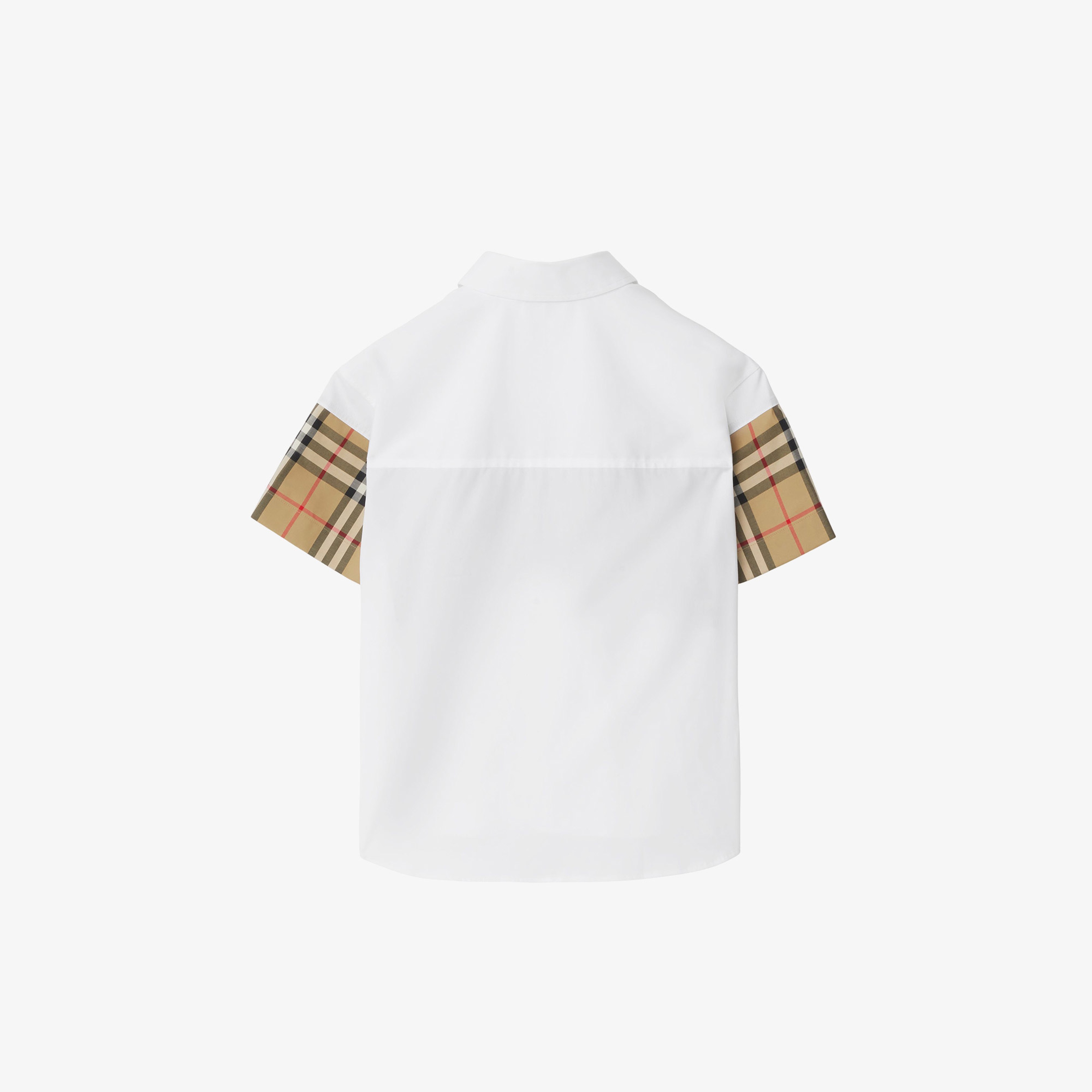 Burberry Çocuk Beyaz Gömlek
