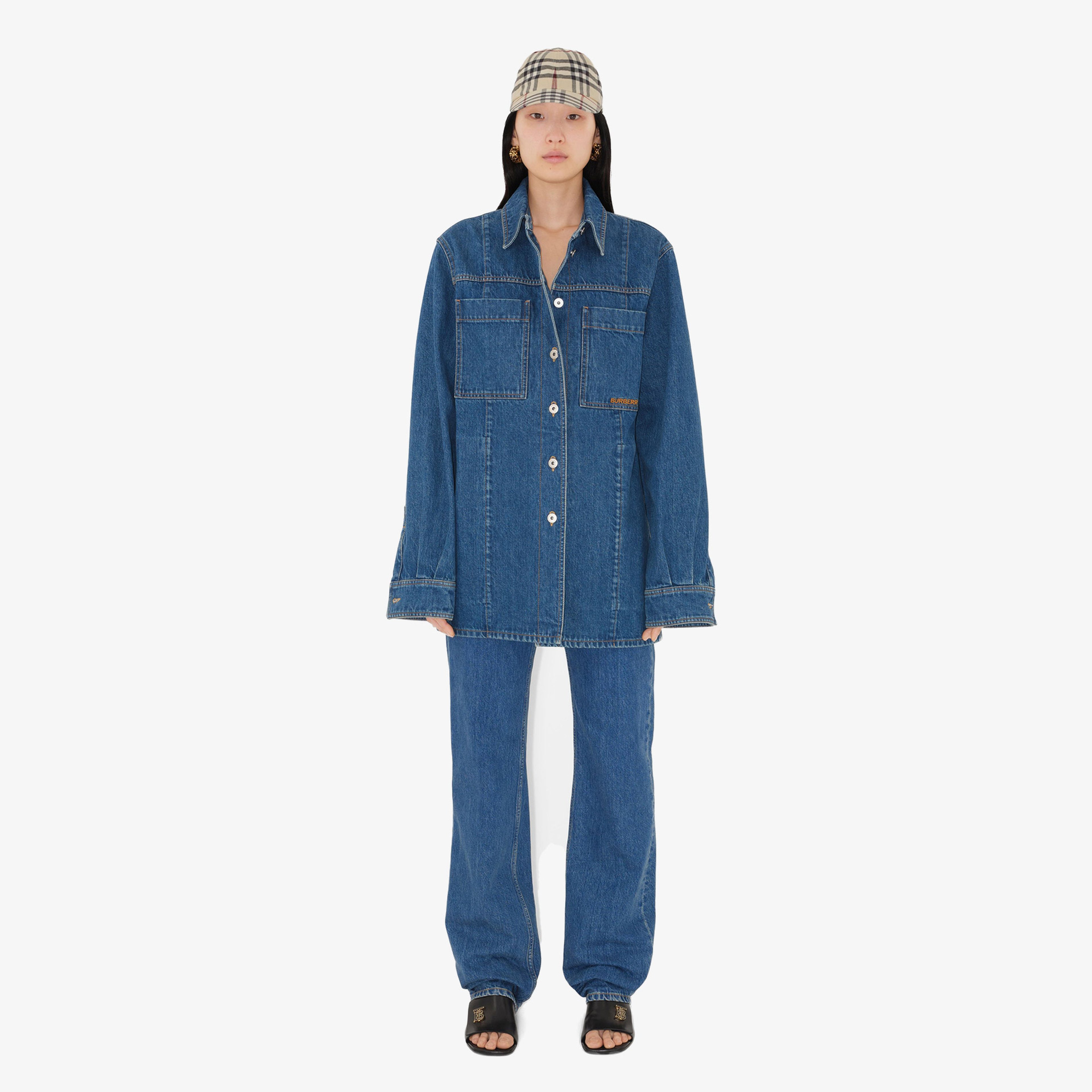 Burberry Unisex Krem Şapka