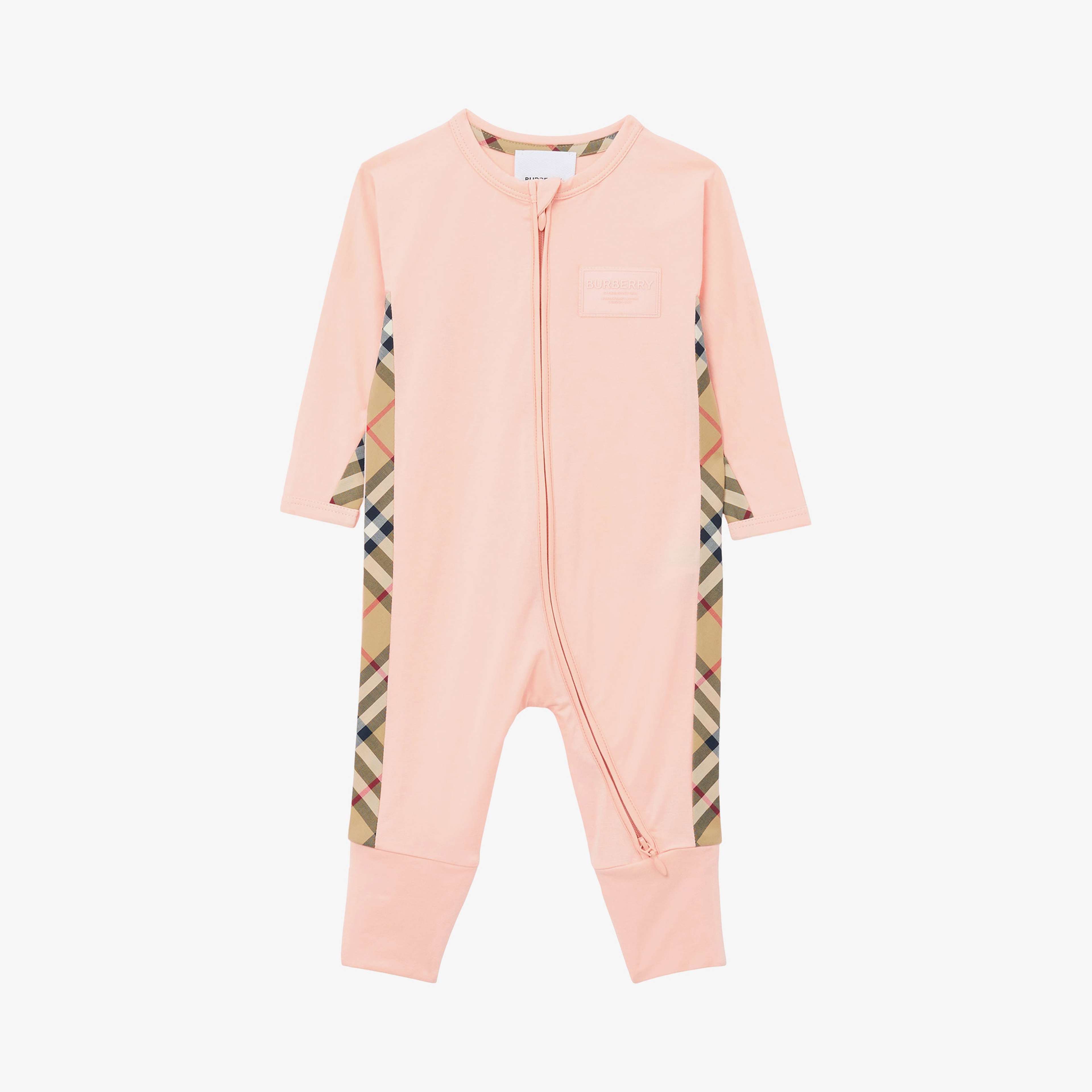 Burberry Çocuk Pembe Bebek Seti