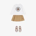 Burberry Çocuk Bej Etek