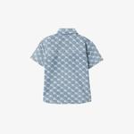 Burberry Çocuk Mavi  Gömlek