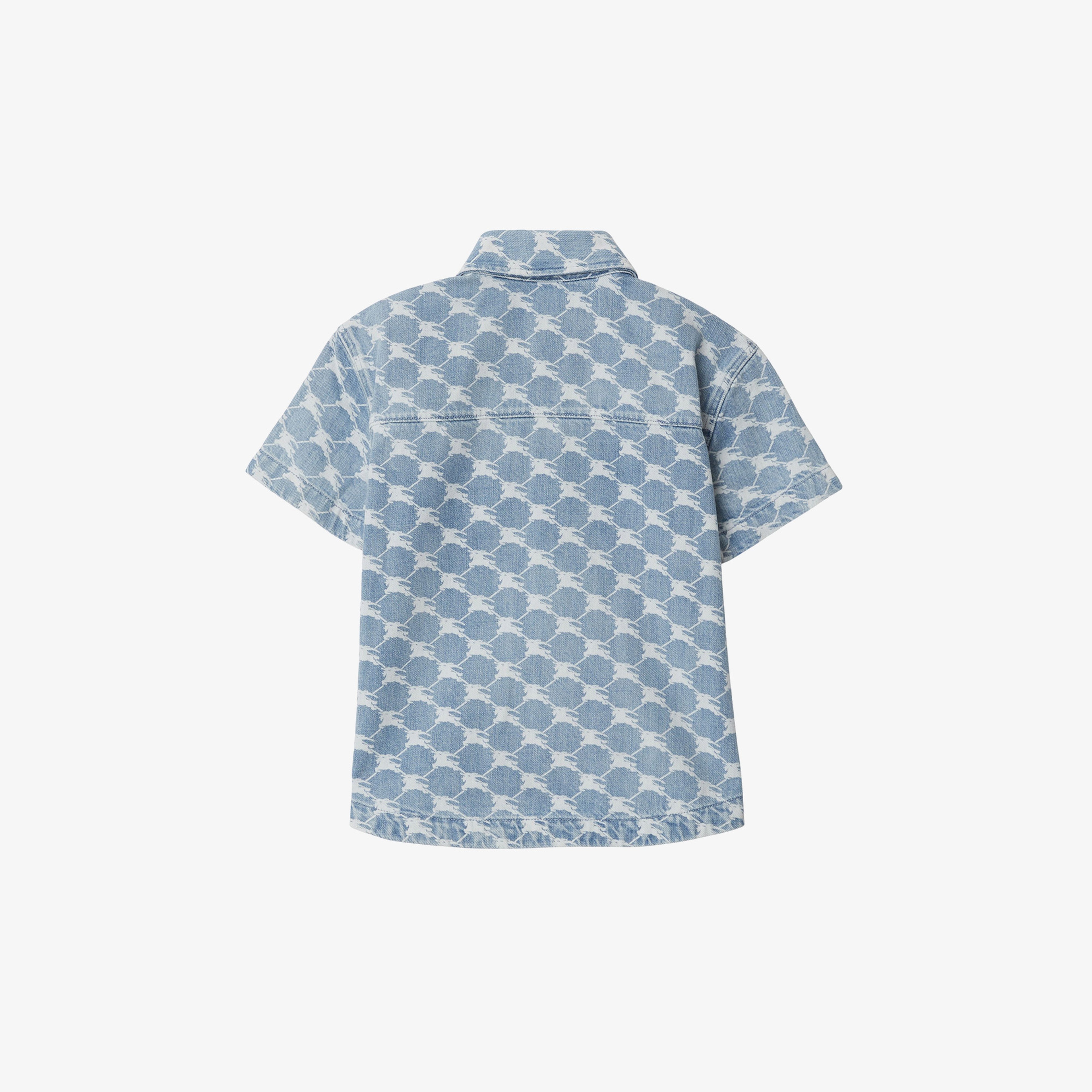 Burberry Çocuk Mavi  Gömlek