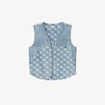 Burberry Çocuk Mavi  Yelek