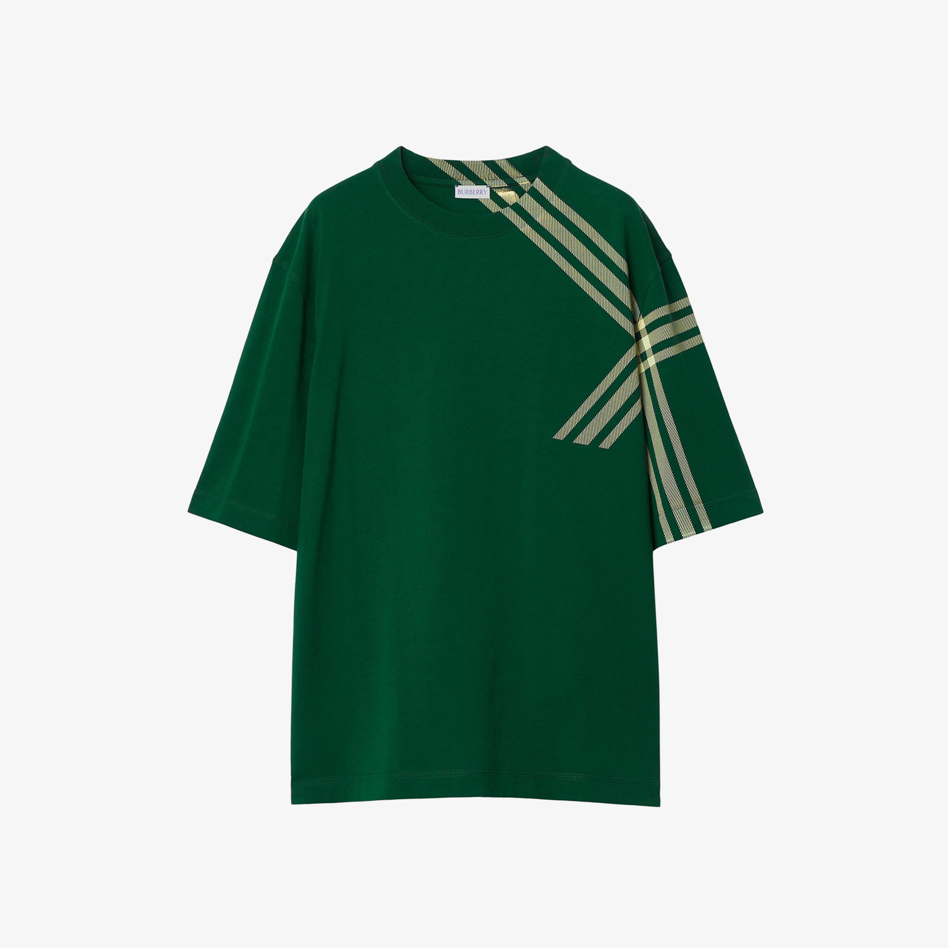 Burberry Erkek Yeşil Tshirt