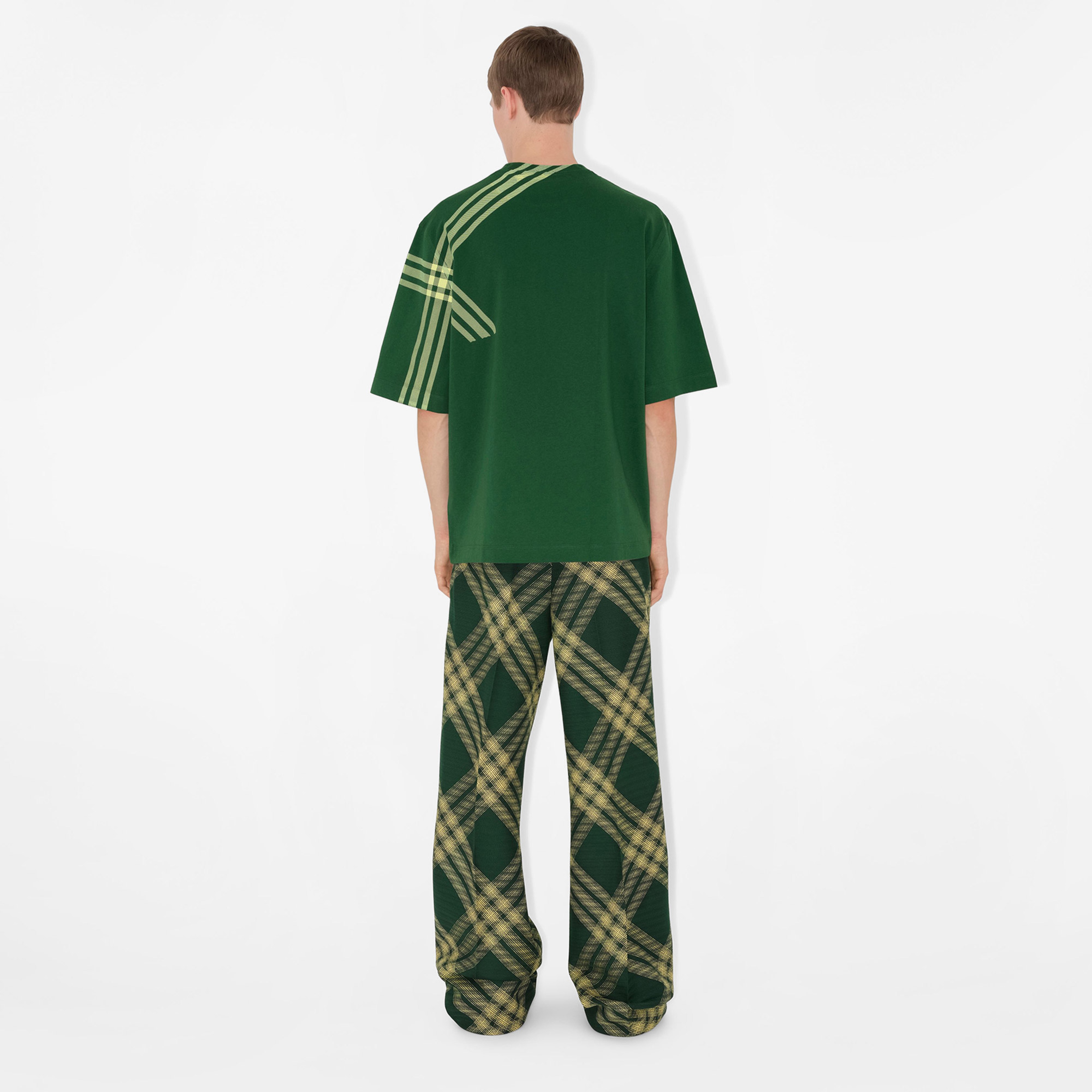 Burberry Erkek Yeşil Tshirt