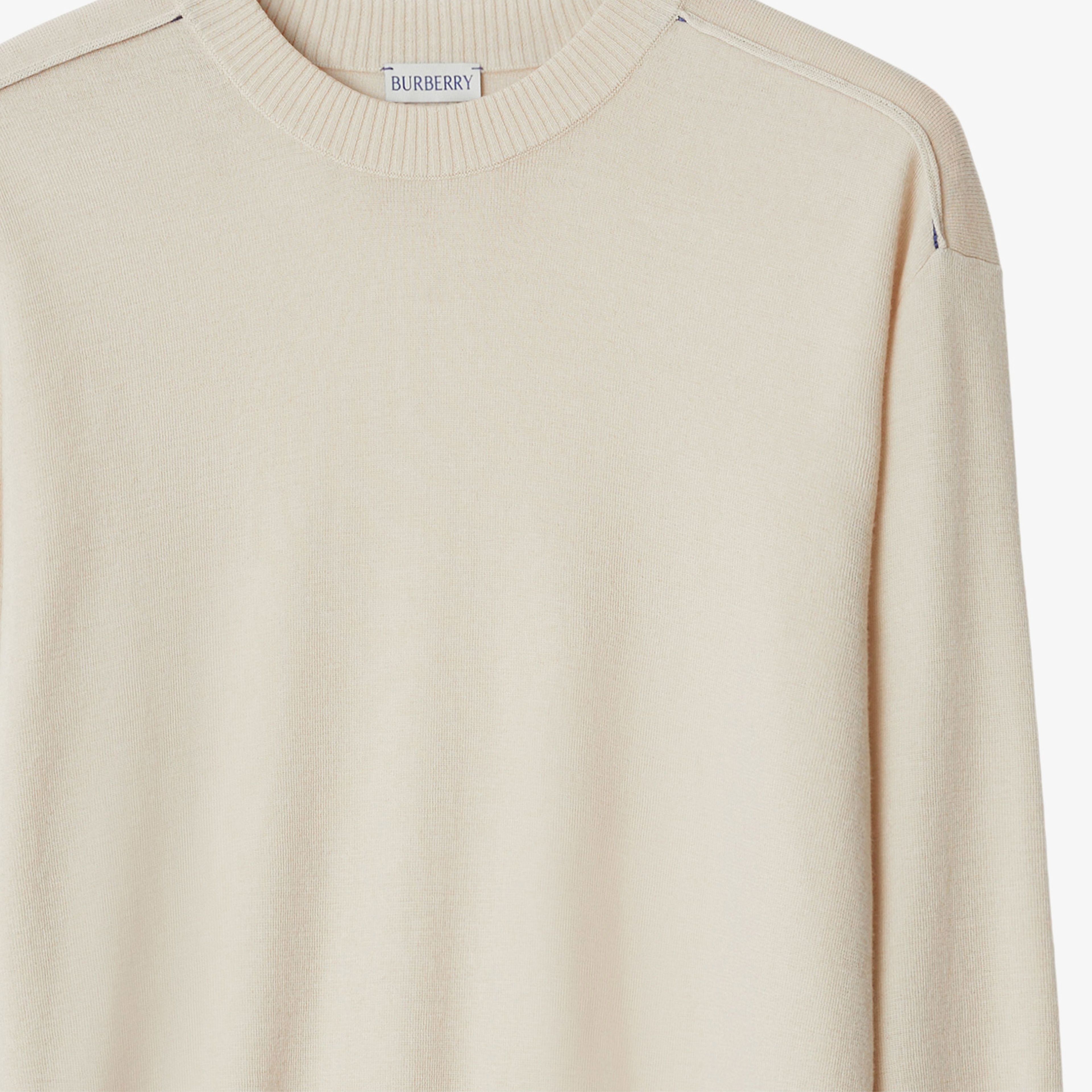 Burberry Erkek Bej Triko